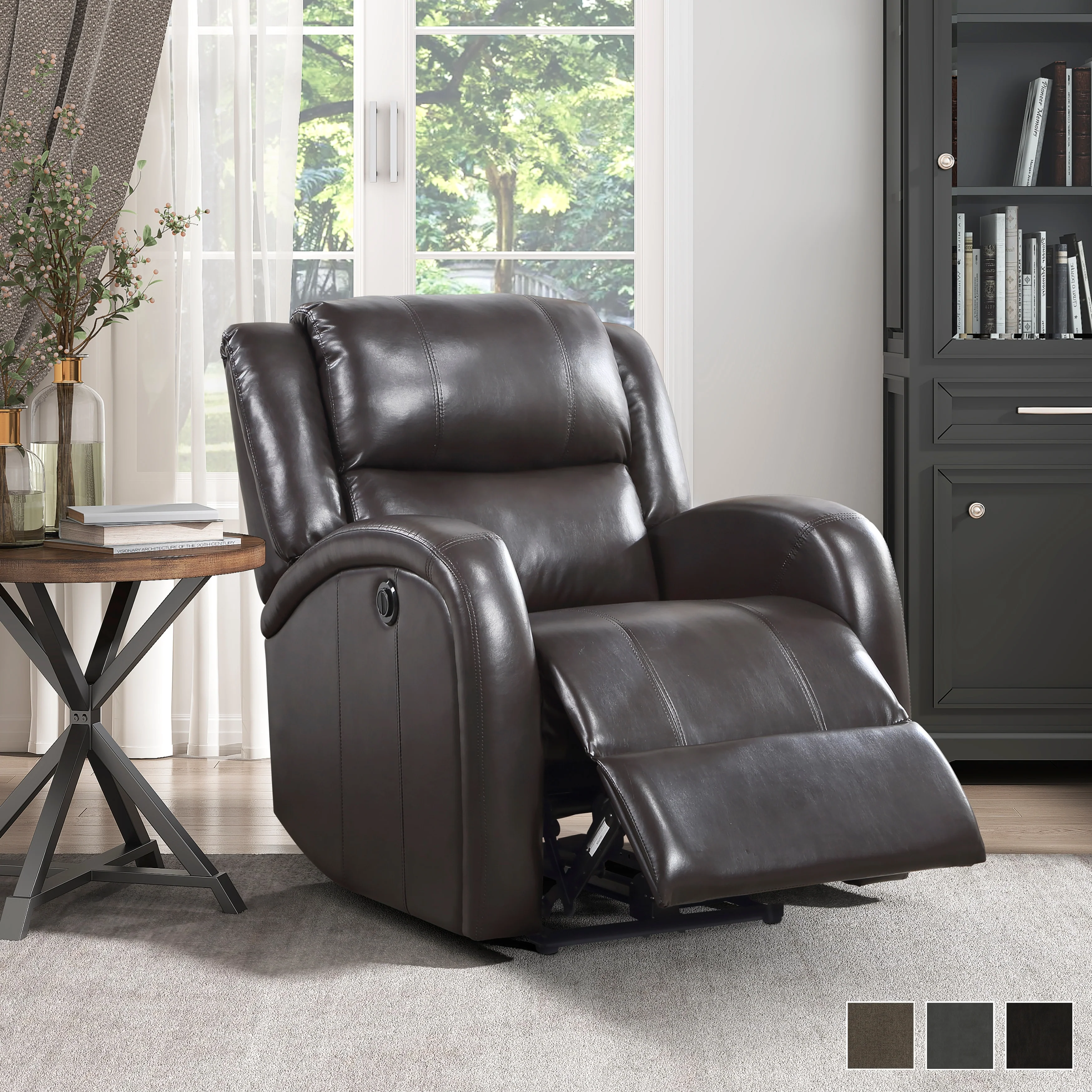 Patterson Faux Leather Power Reclining Chair