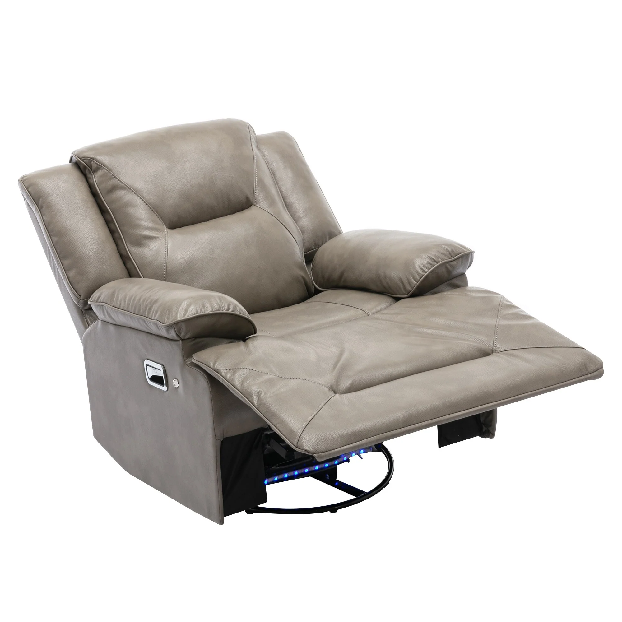 360�� Swivel and Rocking Home Theater Recliner