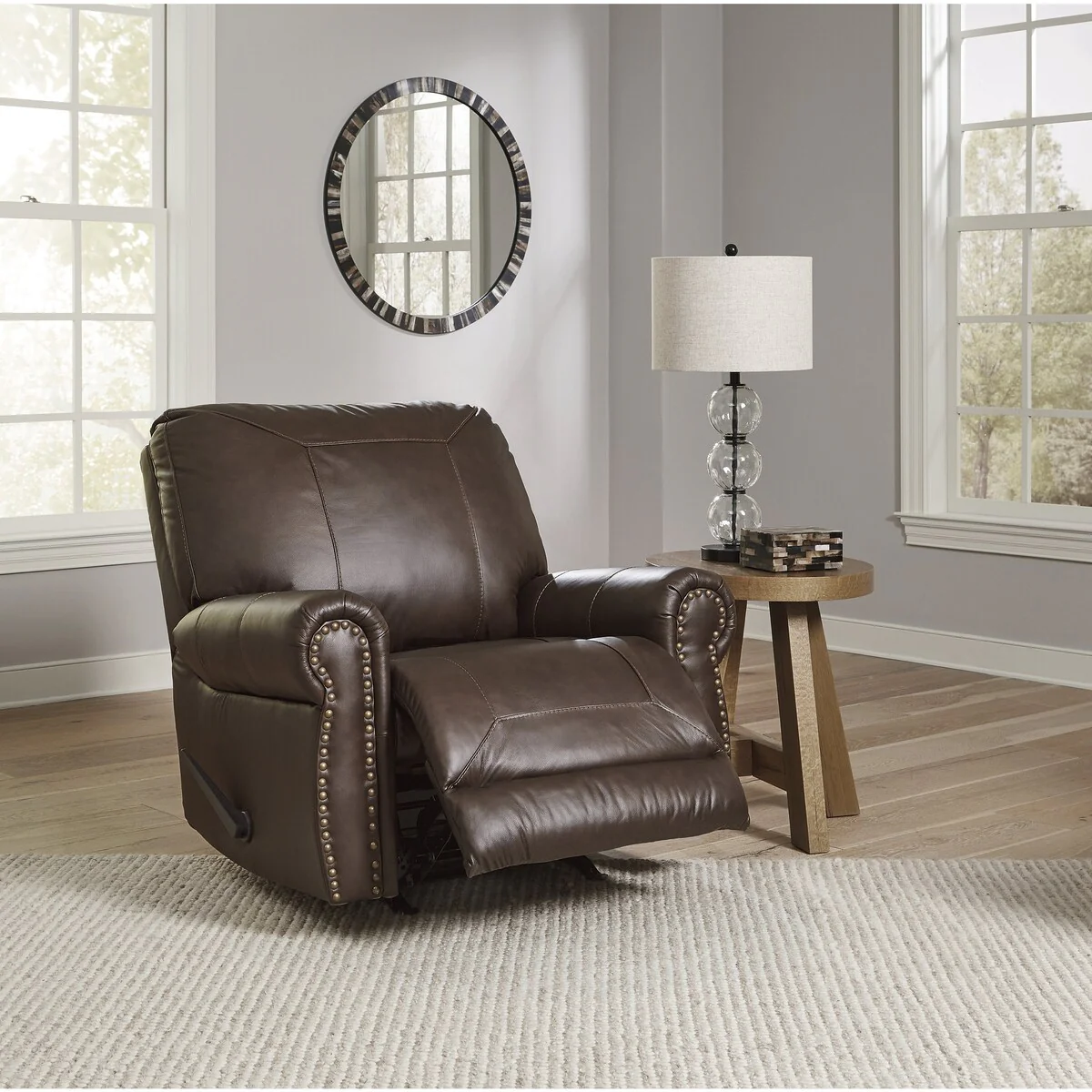 Signature Design by Ashley Colleton Dark Brown Recliner