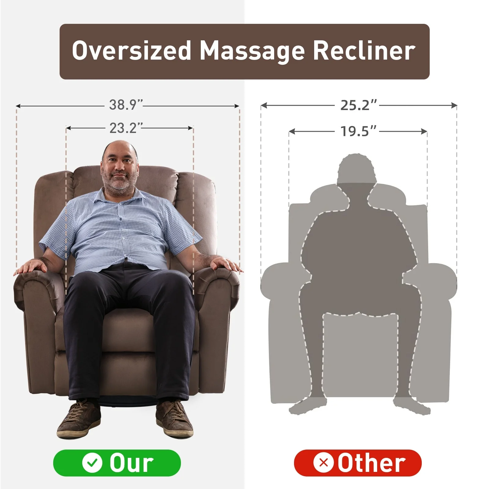 Swivel Rocker Recliners Rocking Swivel Recliner Chair With Massage And Heat With Side Pockets