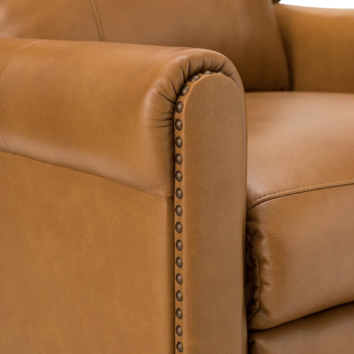 Felisa 32.48 Wide Genuine Leather Manual Recline Set of 2