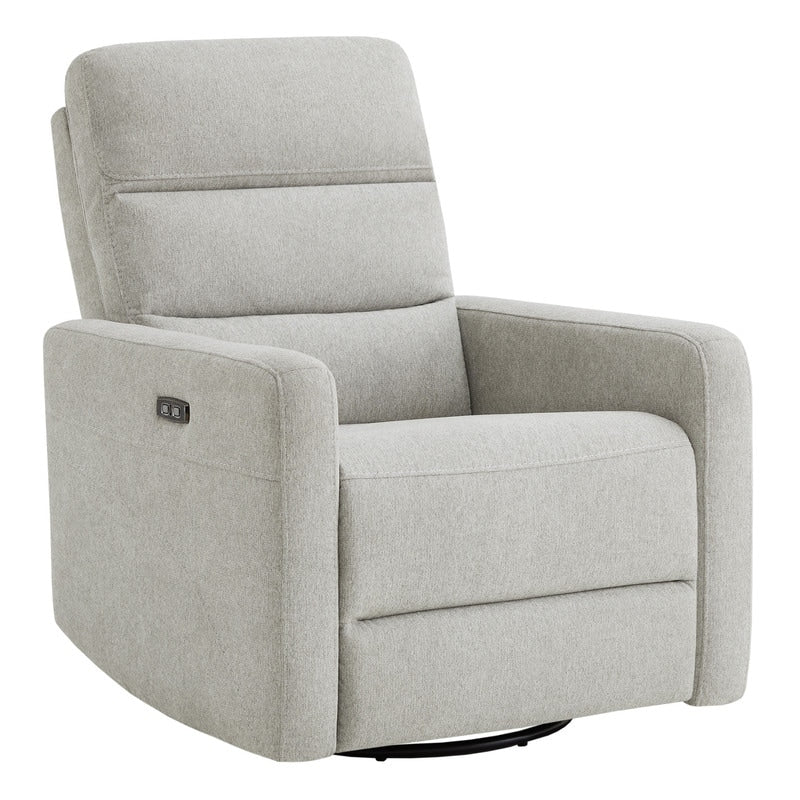 Jason Power Swivel Recliner with Headrest USB Charging Ports