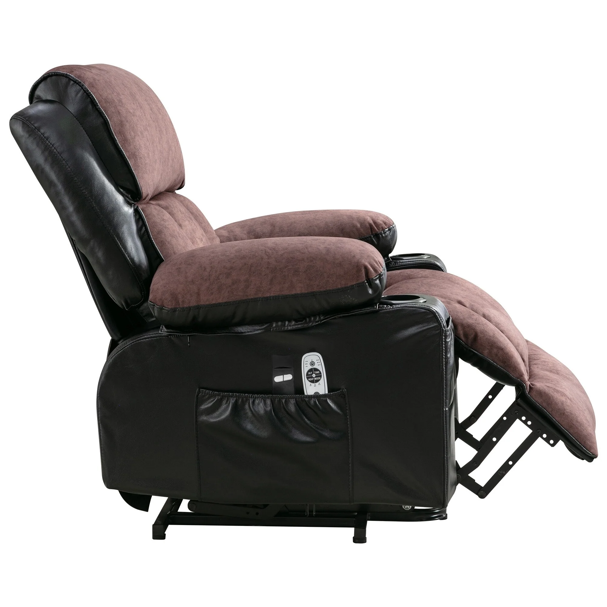 Large Power Lift Recliner Chair with Heat & 8?Point Massage
