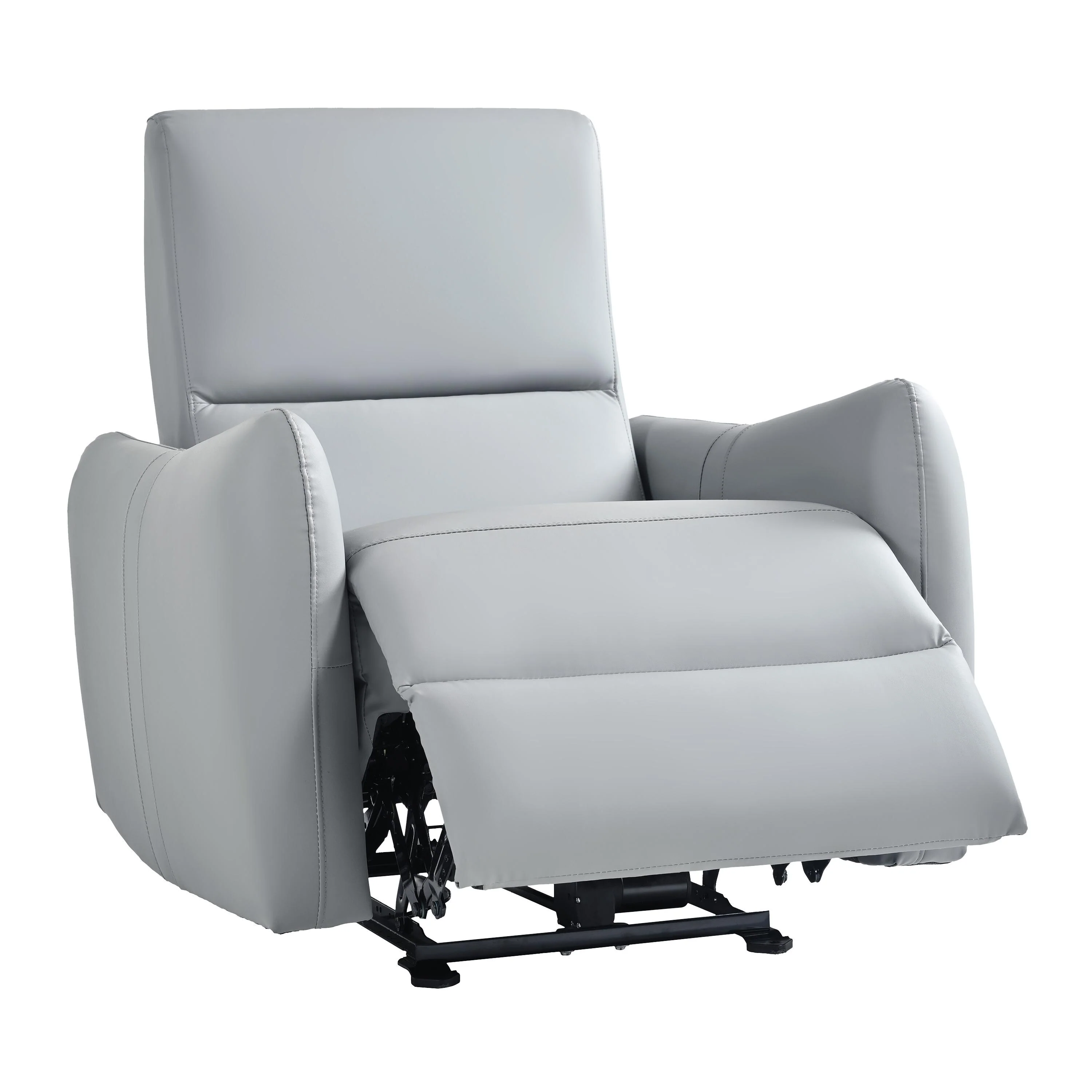 PU Leather Wall?Hugger Power Recliner Chair with USB?C & 330?lbs Capacity