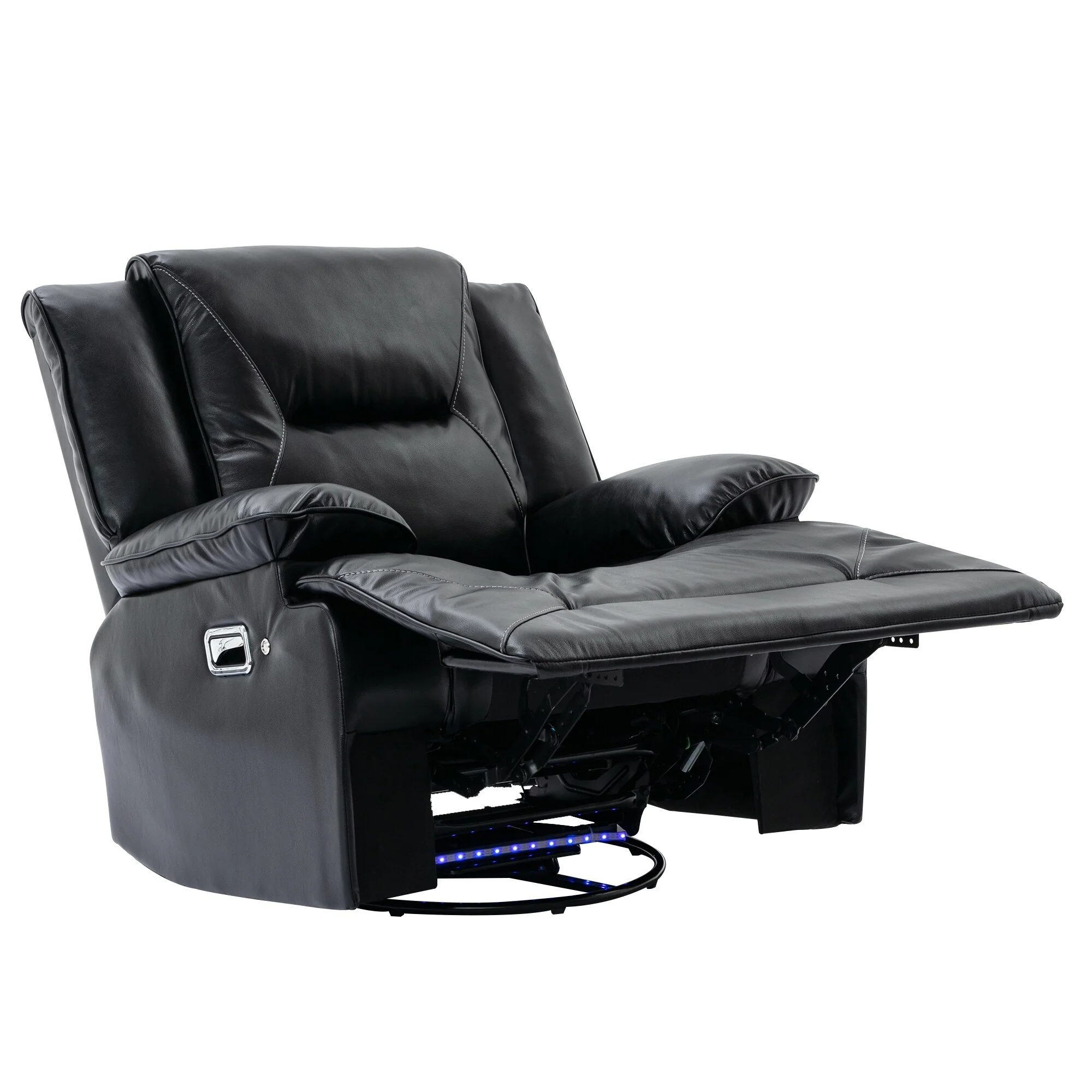 360�� Swivel and Rocking Home Theater Recliner