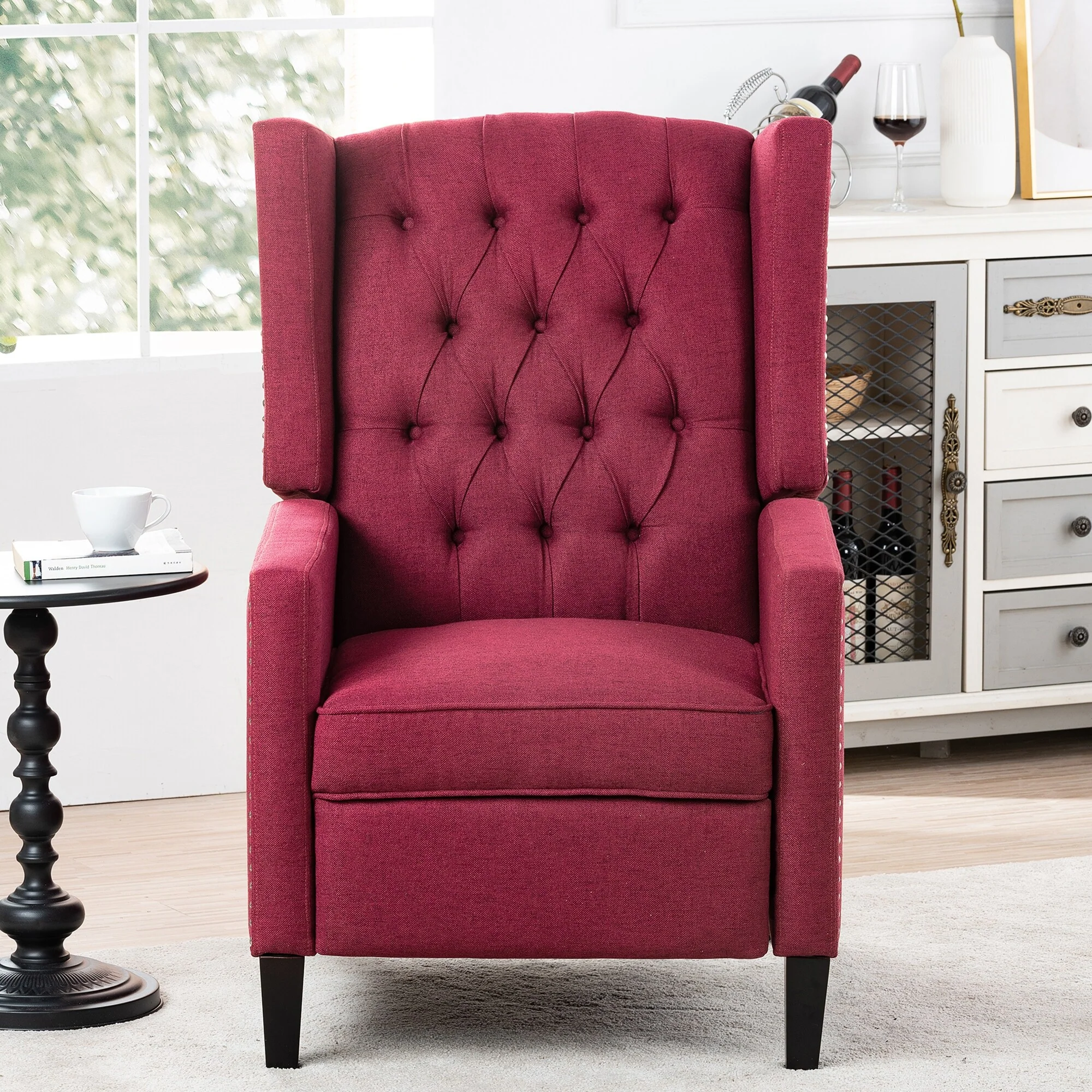 27.16 Wide Manual Wing Chair Recliner