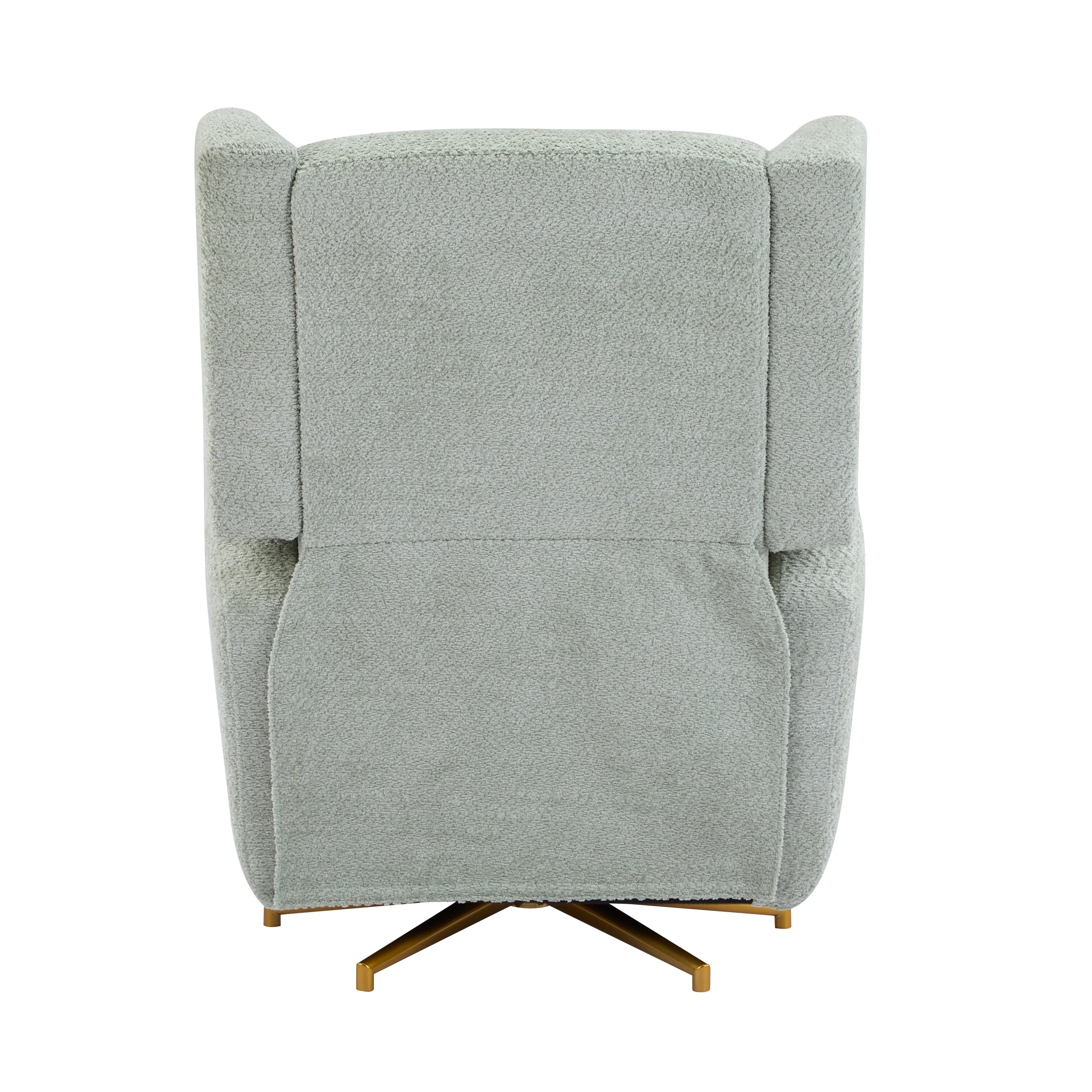 Christopher Knight Home - Starling Power Swivel Recliner With Gold Metal Base