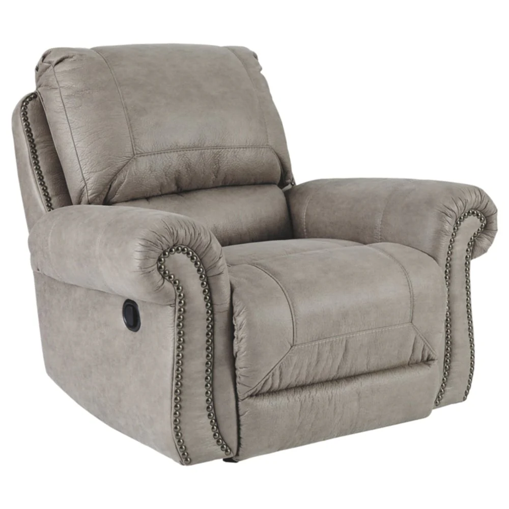 Signature Design by Ashley Olsberg Grey Rocker Recliner