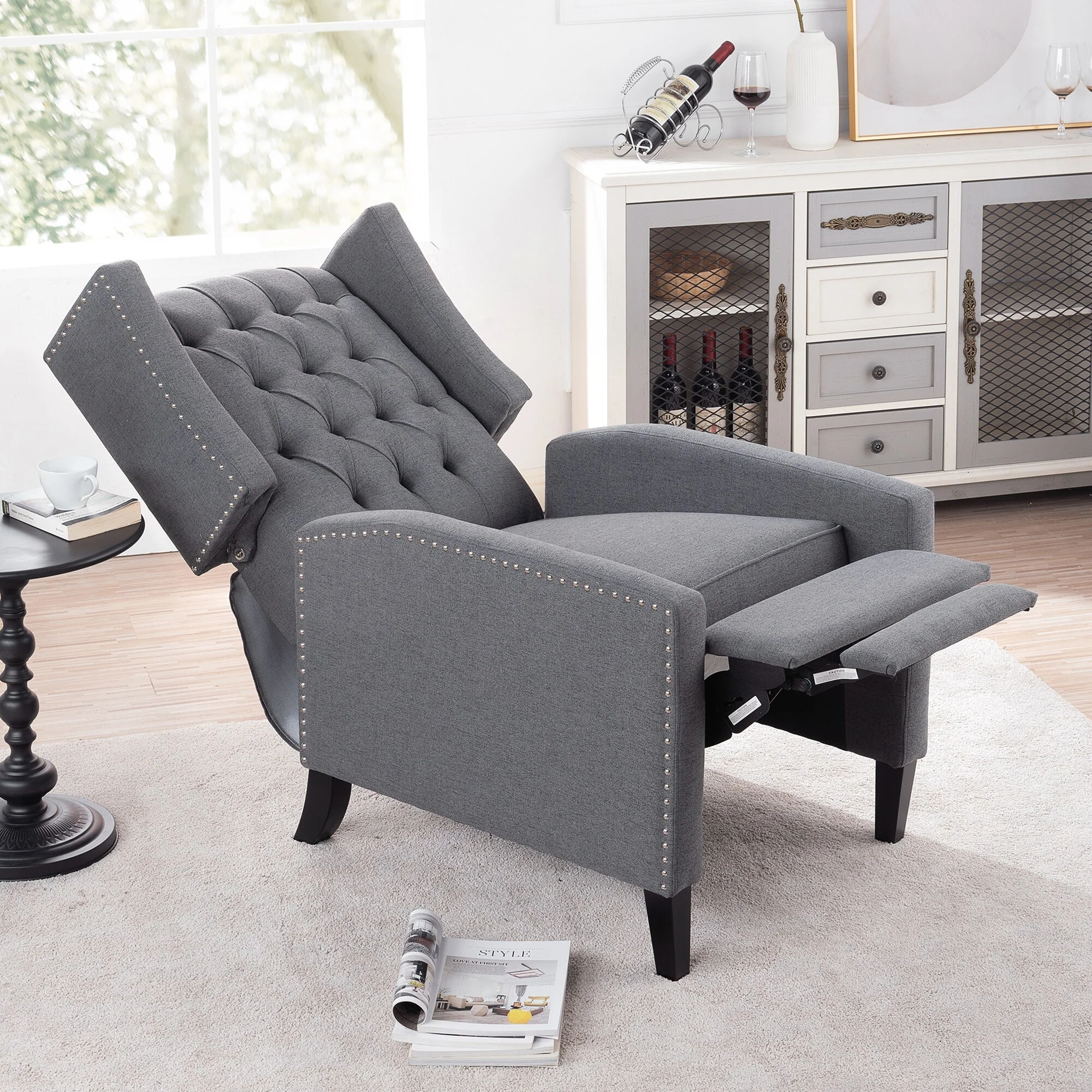 27.16 Wide Manual Wing Chair Recliner