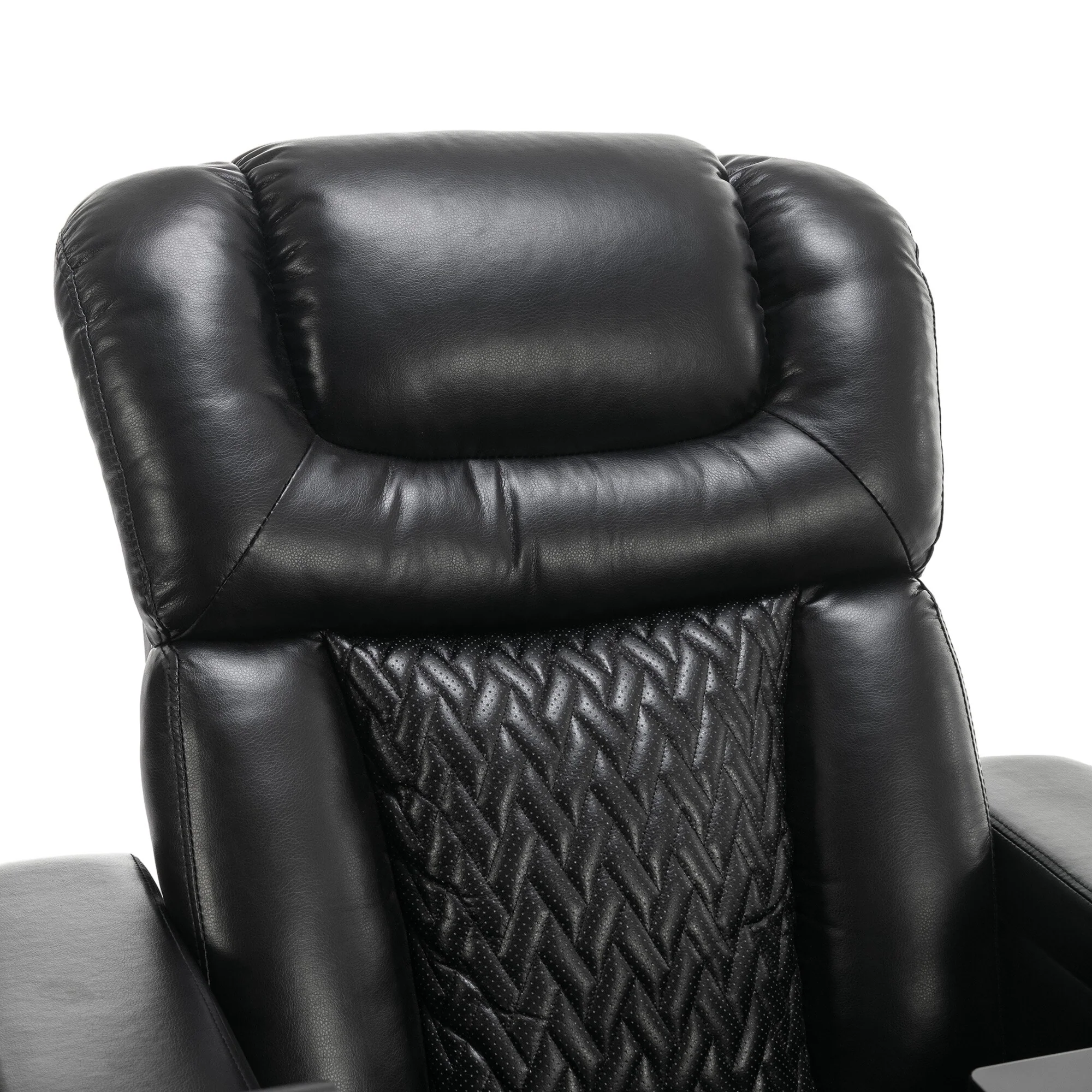 Power Recliner Chair with 270�� Swivel, Tray, USB & Cup Holders