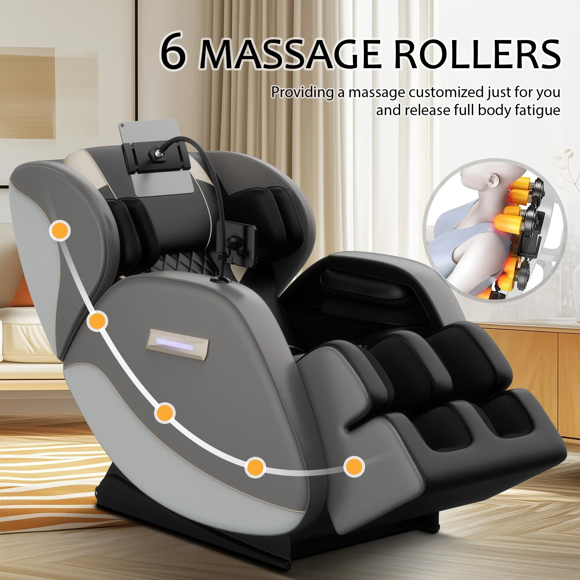 Massage Chair Recliner with Zero Gravity