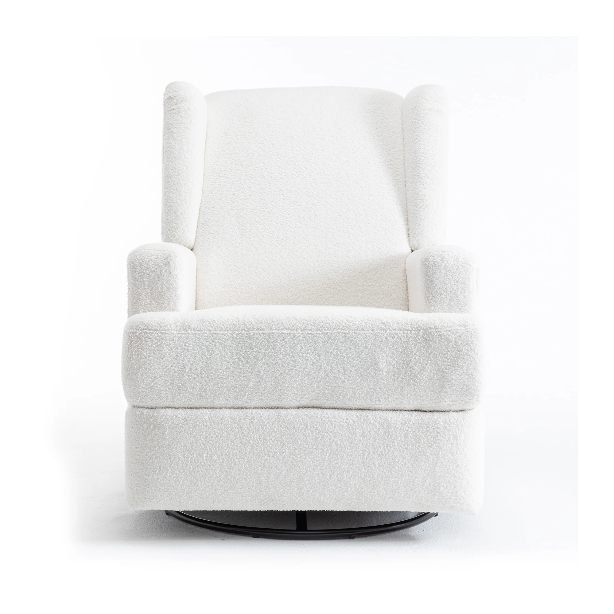 Swivel Wingback Glider Rocker Nursery Recliner Chair