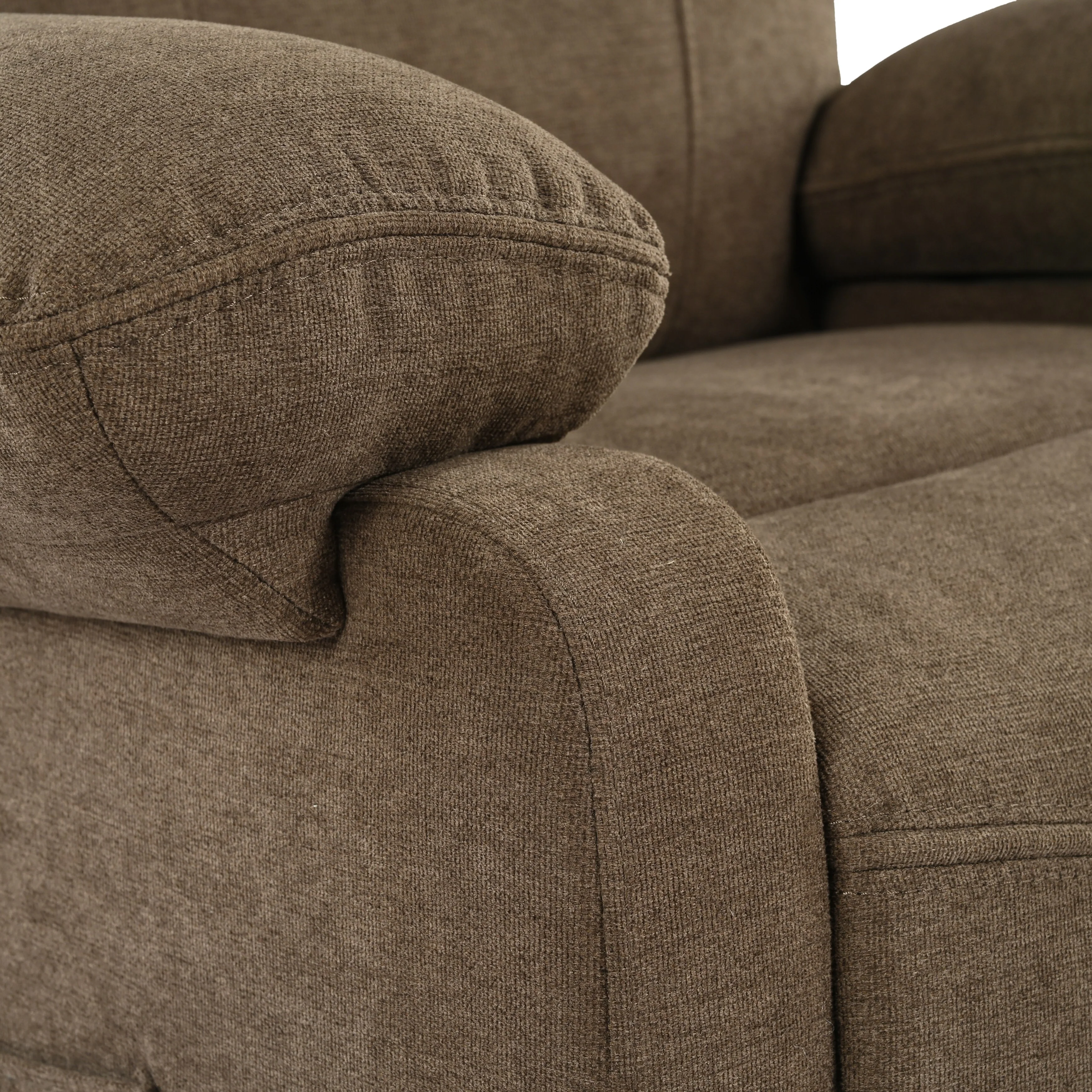 Black Manual Recliner with Massage, Heat, and Solid Wood Frame