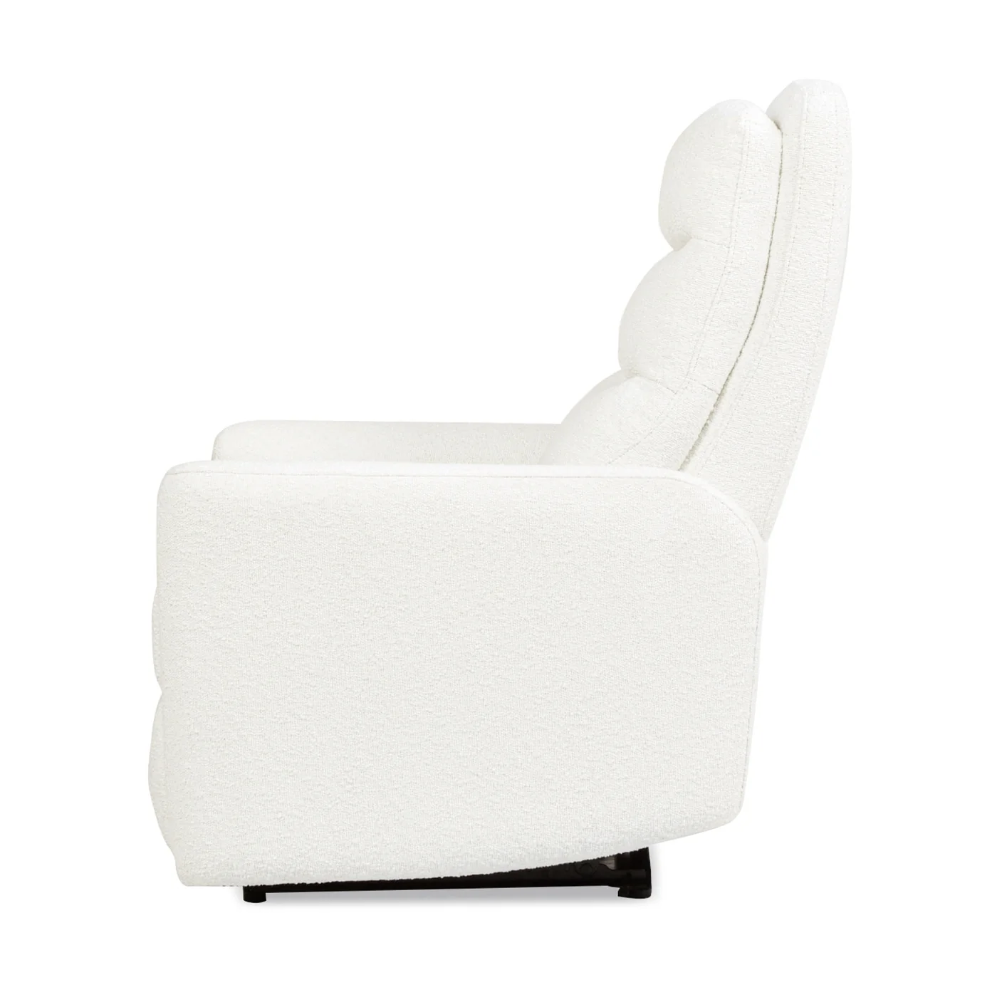 Bloomy 35.5 Boucle Upholstered High-Back Power Recliner Motion Chair