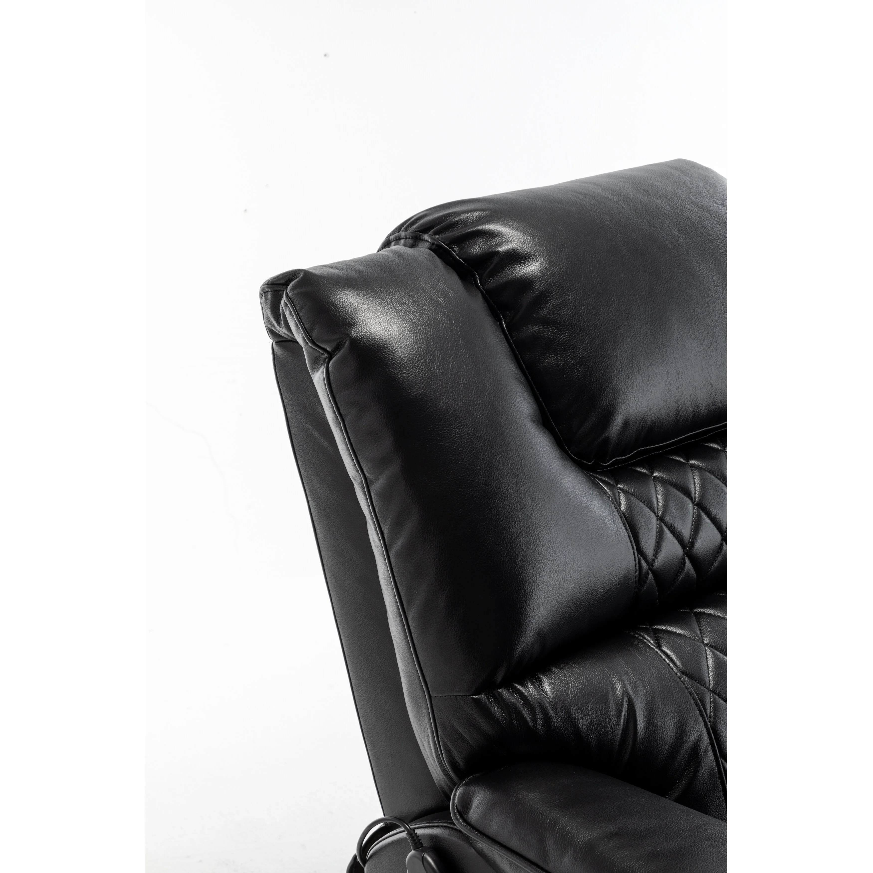 PU Recliner Chair with 180�� Infinite Position, Remote & Easy Assembly