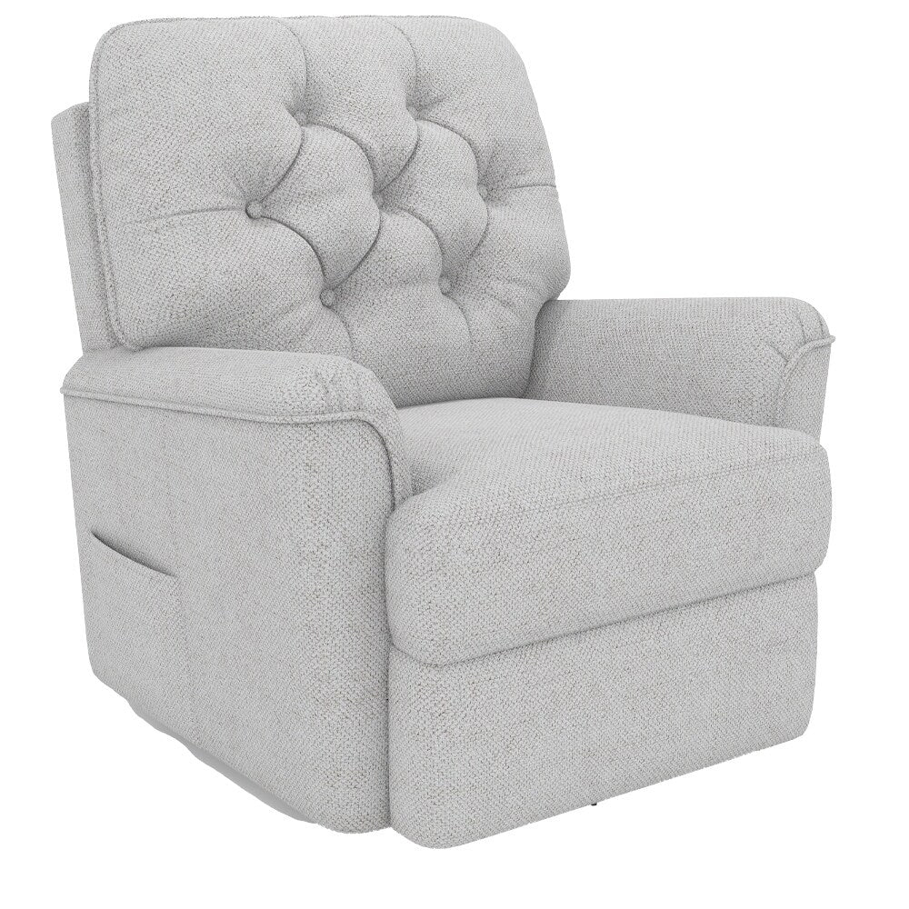 Chromcraft Arbor Recliner in Dark Gray Finish