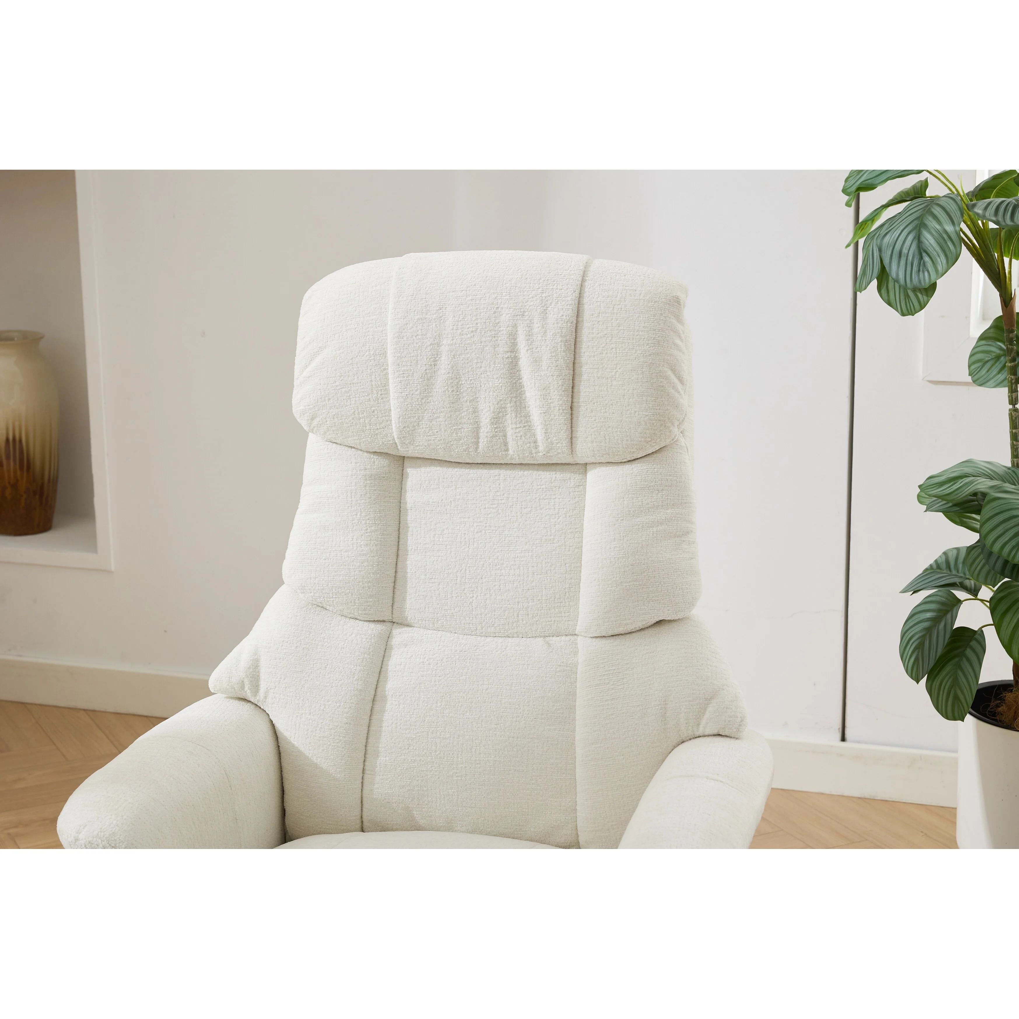 Ergonomic Recliner Chair with Ottoman
