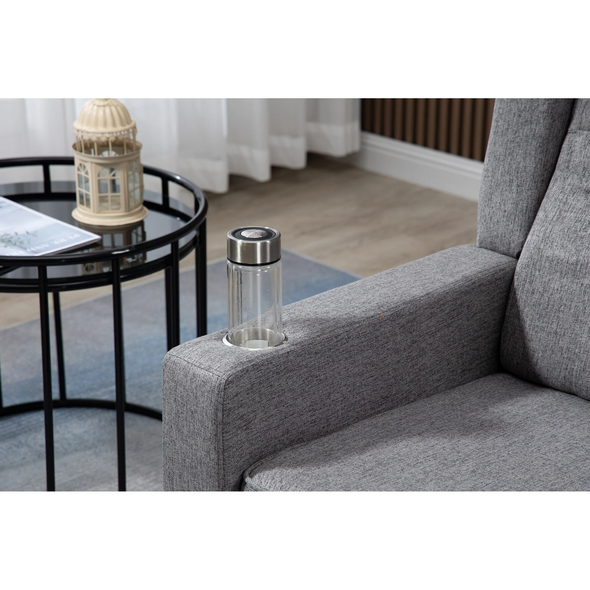 Arm Pushing Recliner Chair