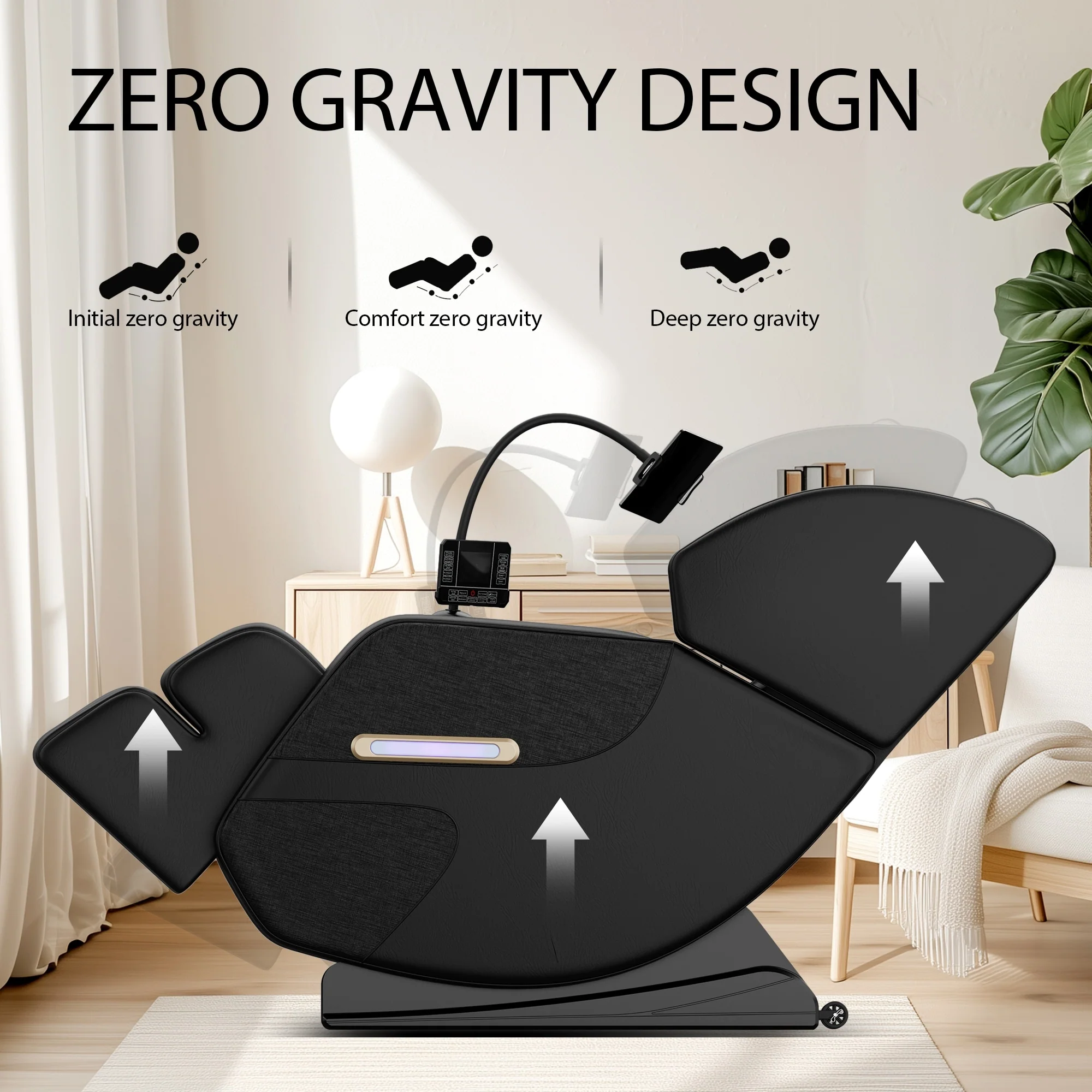 Zero Gravity Massage Recliner with Air Massage, Heating & Bluetooth Speakers