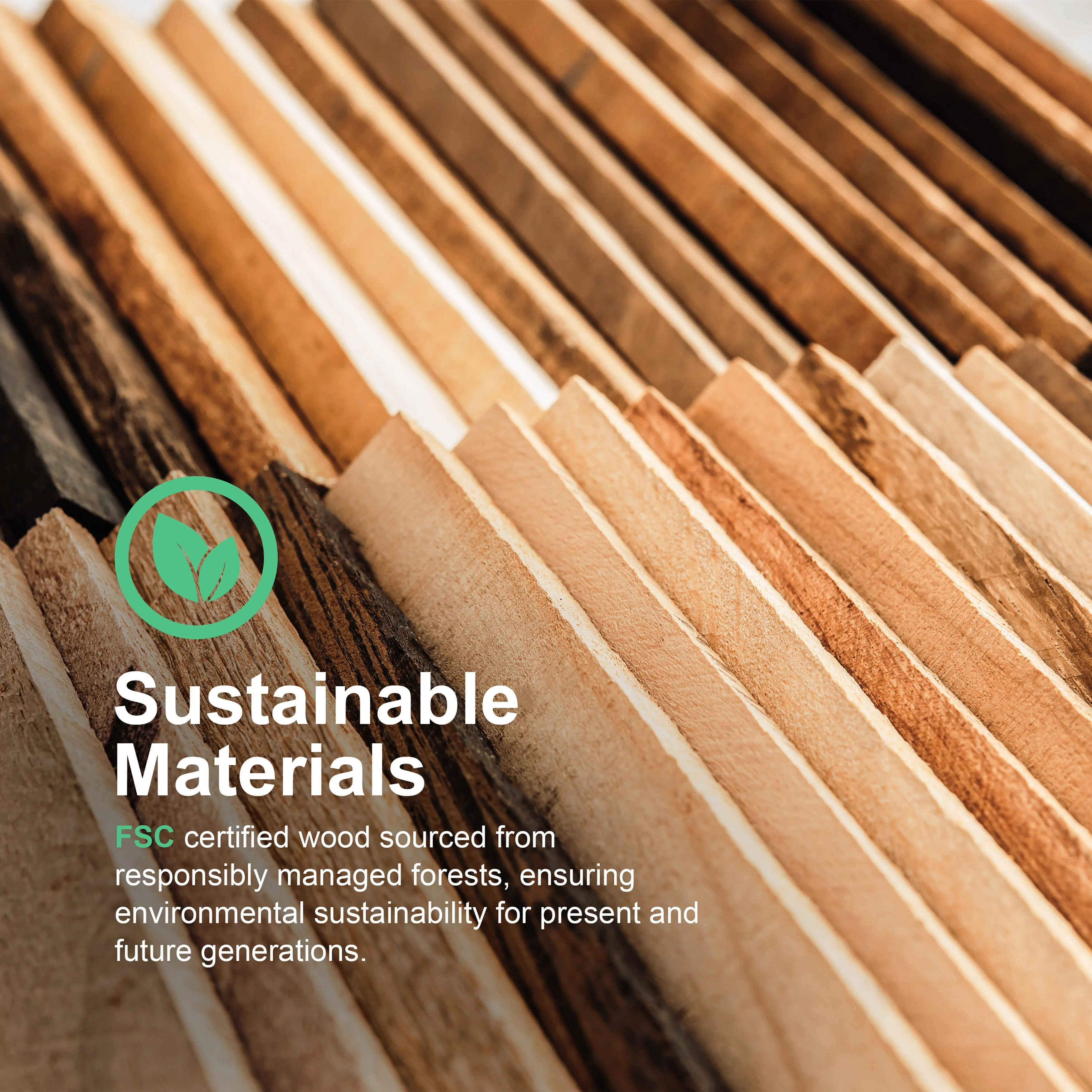 Furniture of America Yuleigh Modern Leather Match FSC Certified Recliner