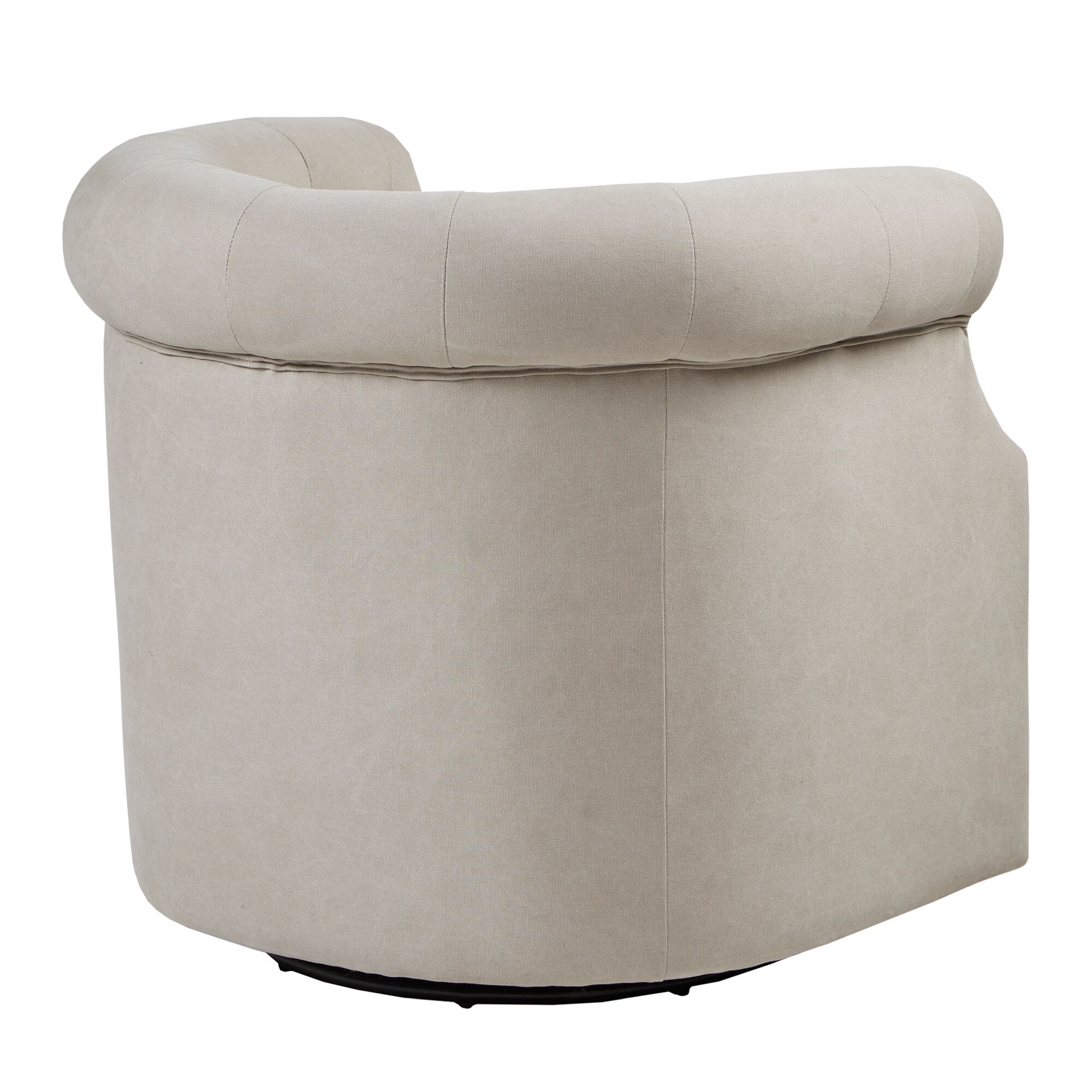 Madison Park Admiral Beige 360 degree Swivel Chair