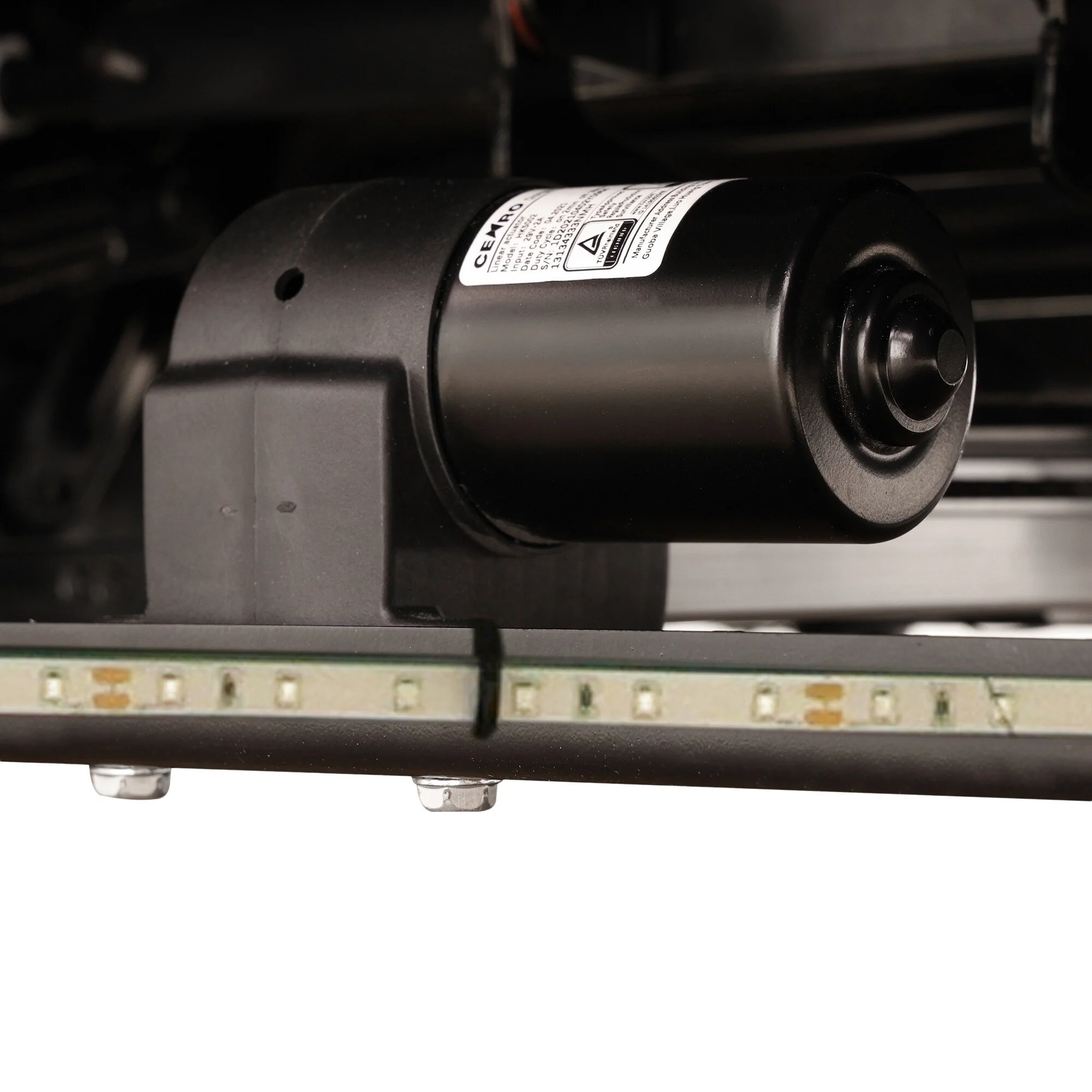 Modern Breathing Leather Recliner Chair with Ambient Lighting and USB-Powered LED