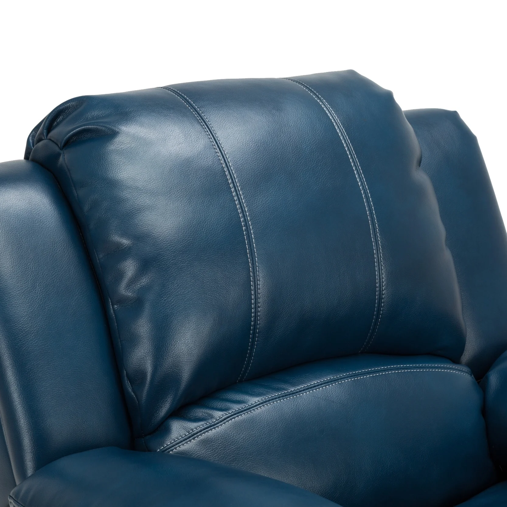 Charleston Leather Gel Glider Rocker Recliner by Greyson Living