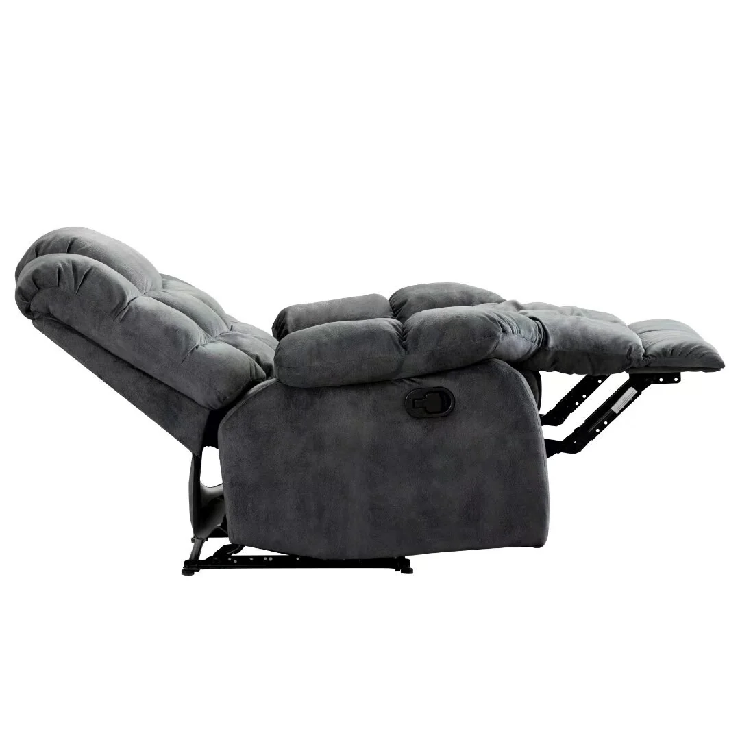 Manual Ergonomic Overstuffed Recliner Chair