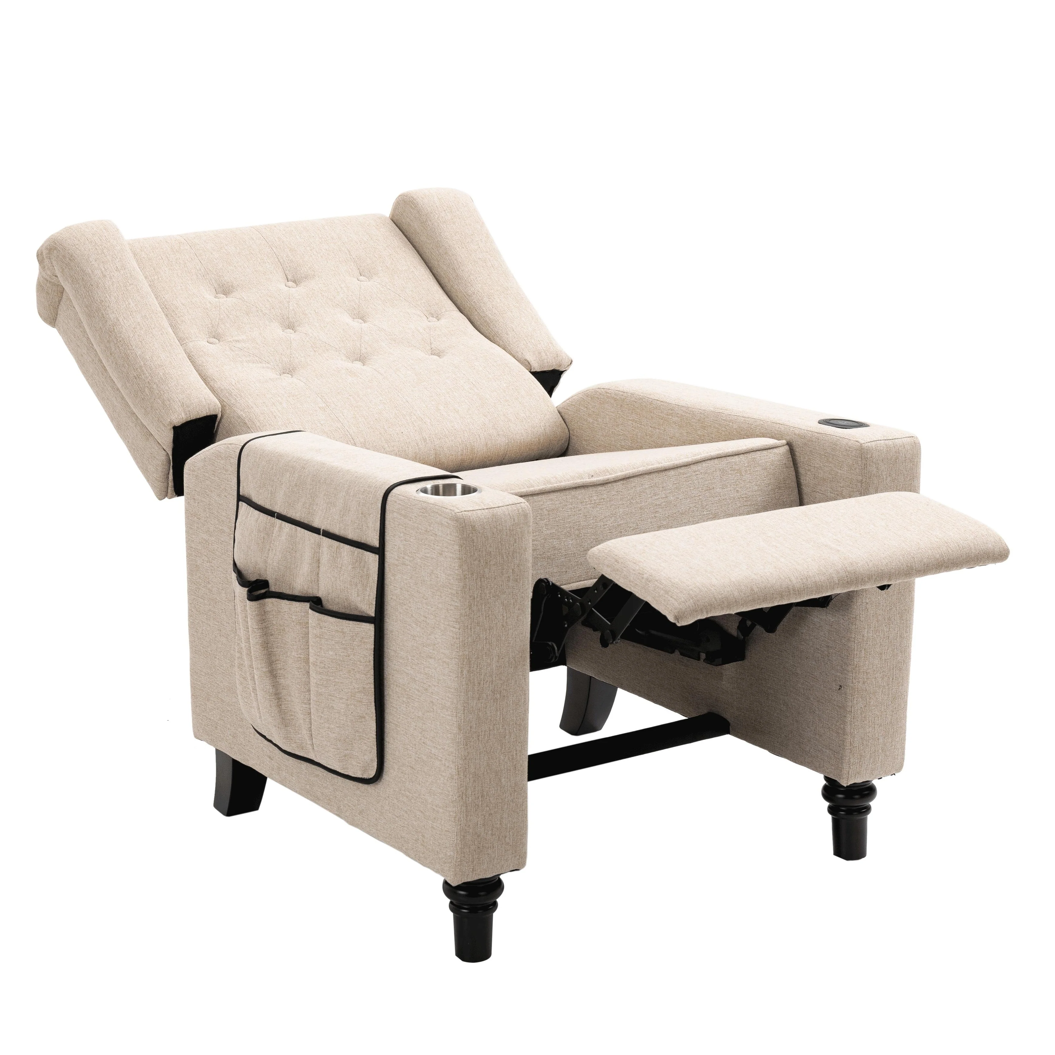 Arm Pushing Recliner Chair