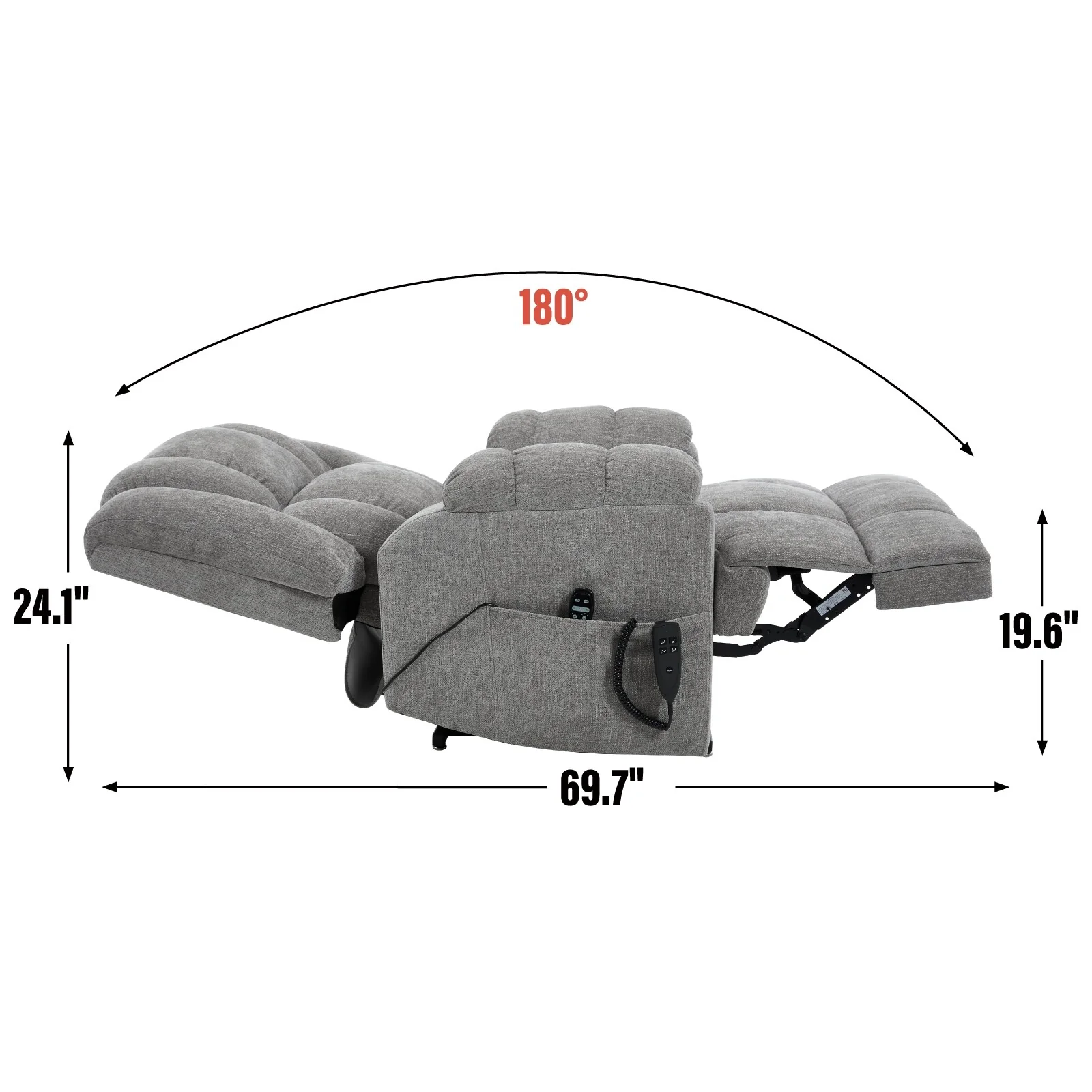Electric Power Lift Recliners with Power-Remote