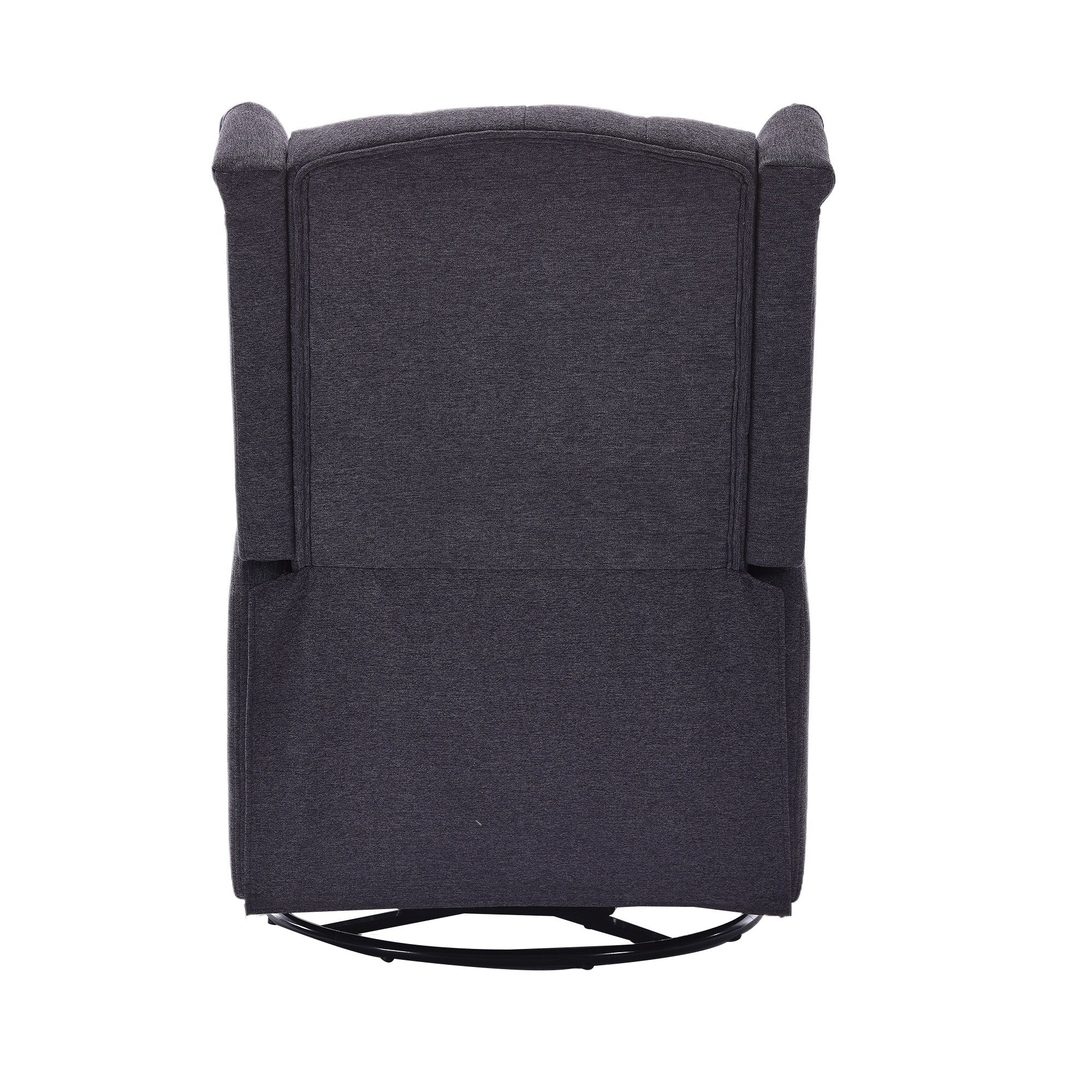 Swivel Recliner Lounge Chair with Footrest, Glider Motion & Ergonomic Design