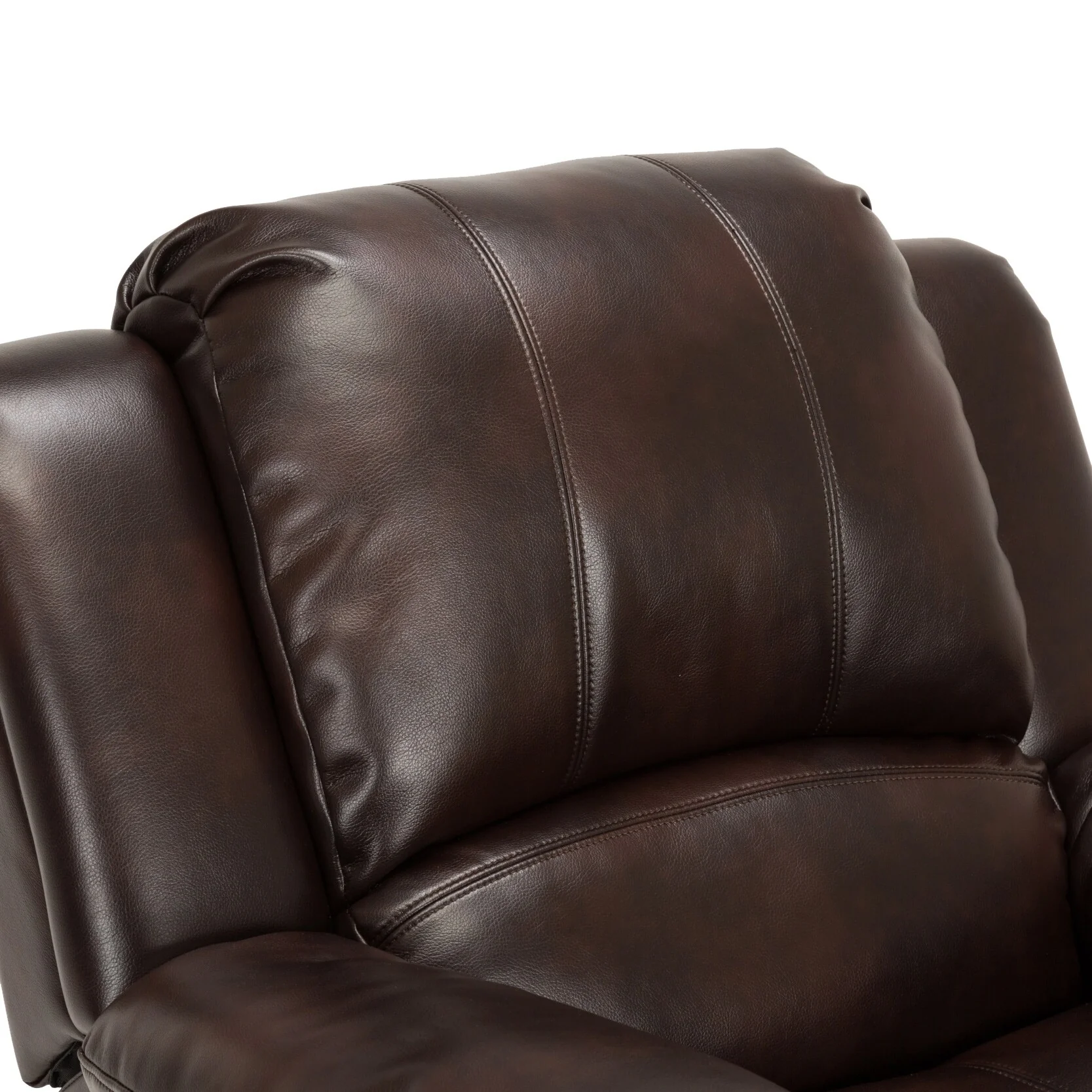 Charleston Leather Gel Glider Rocker Recliner by Greyson Living