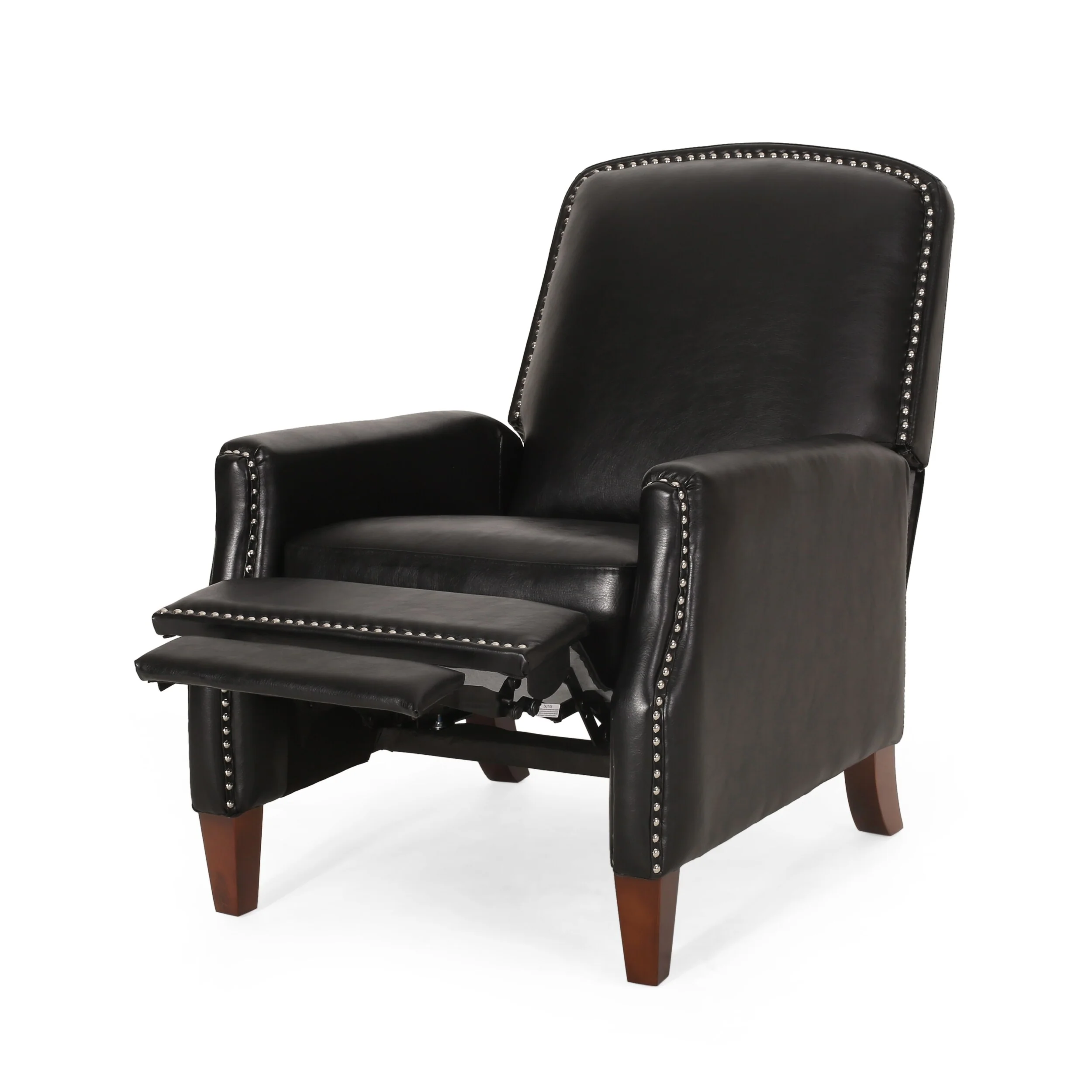 PU Leather Recliner Chair with Rivets
