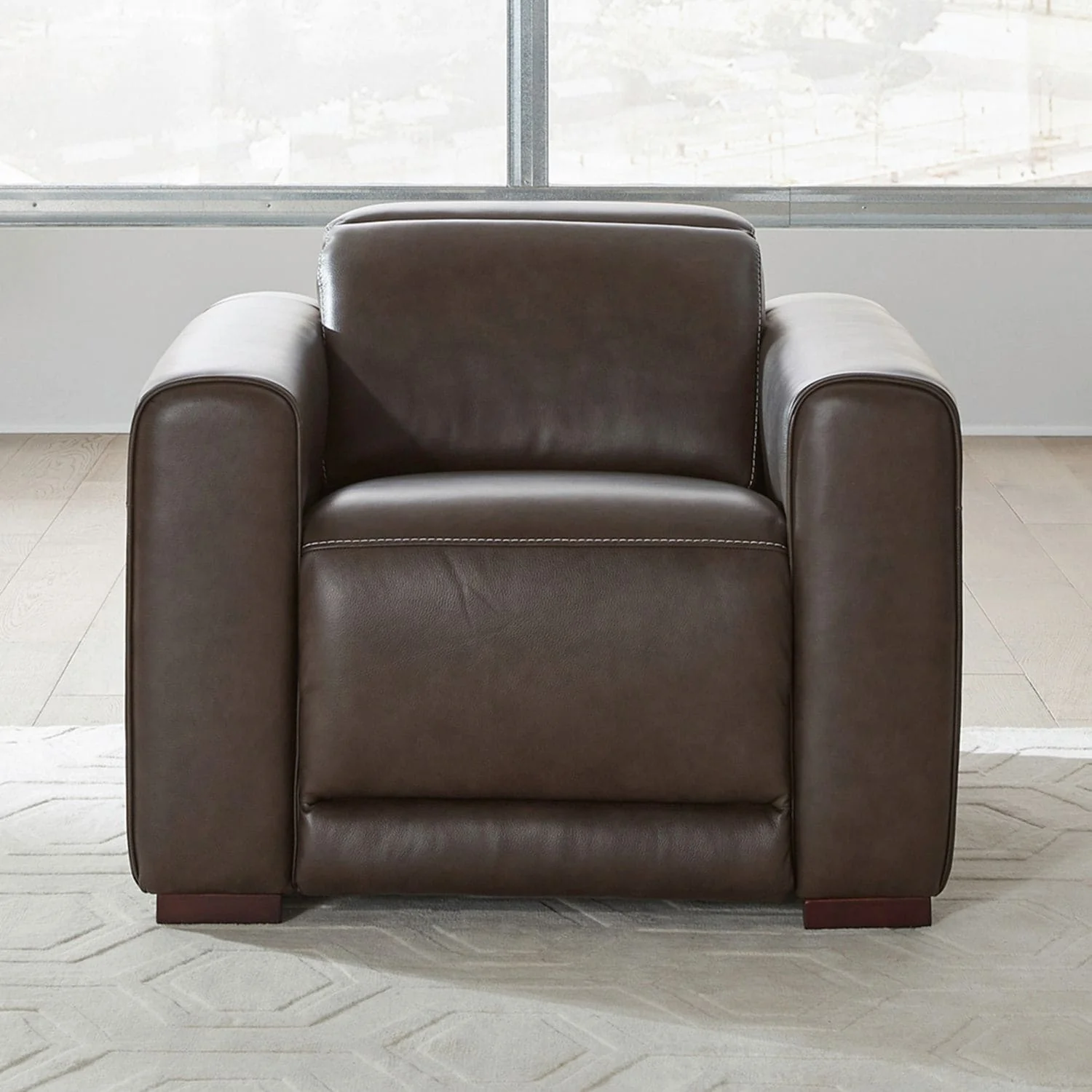 Liberty Furniture Deacon Power Leather Recliner