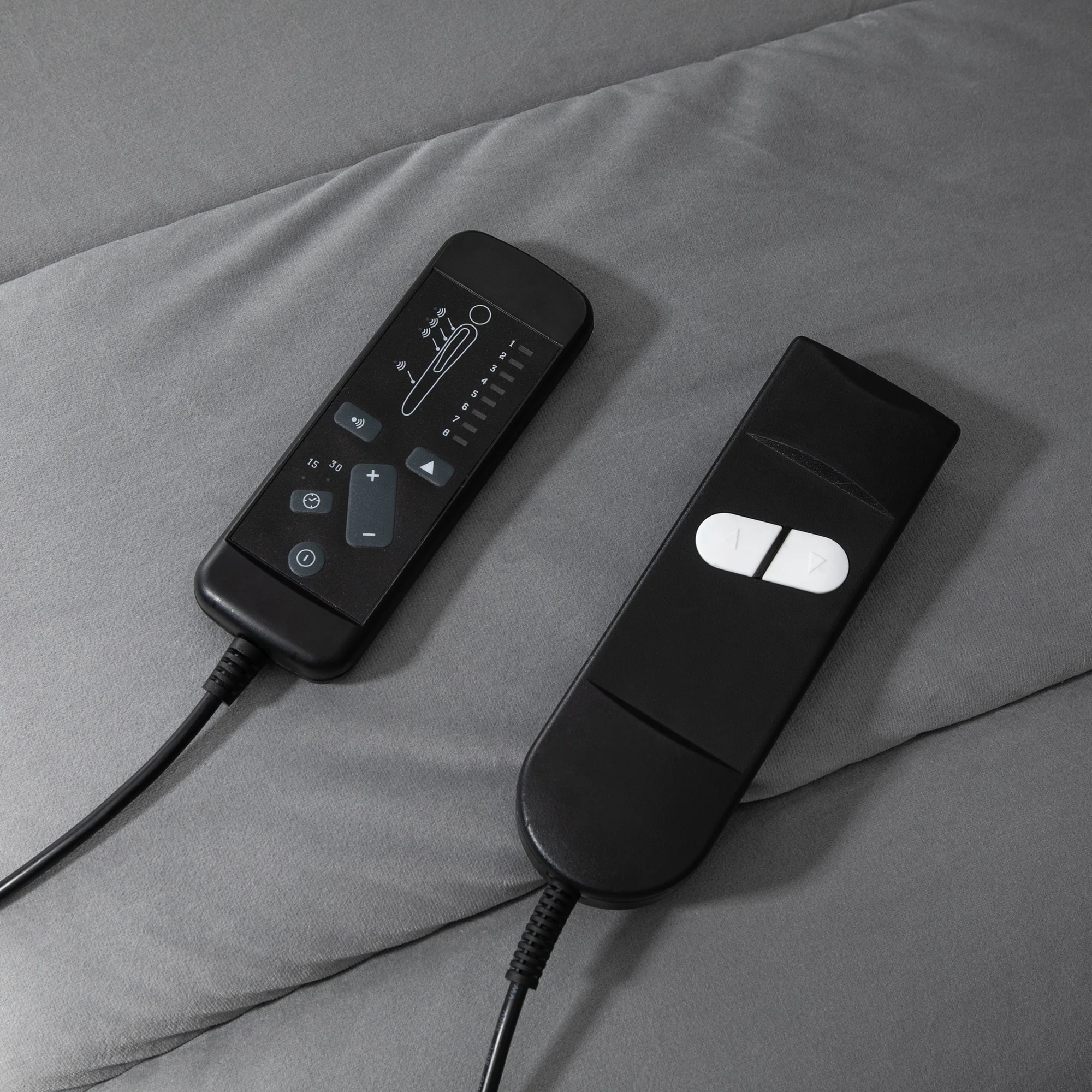 HOMCOM Electric Power Lift Recliner, Upholstered Vibration Massage Chair with Remote Control