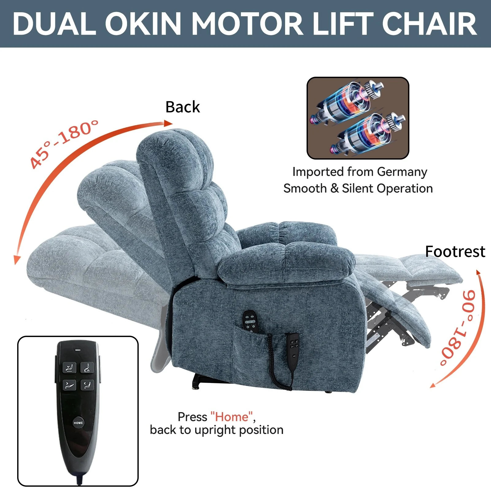 Lift Recliner Chair Heat Massage
