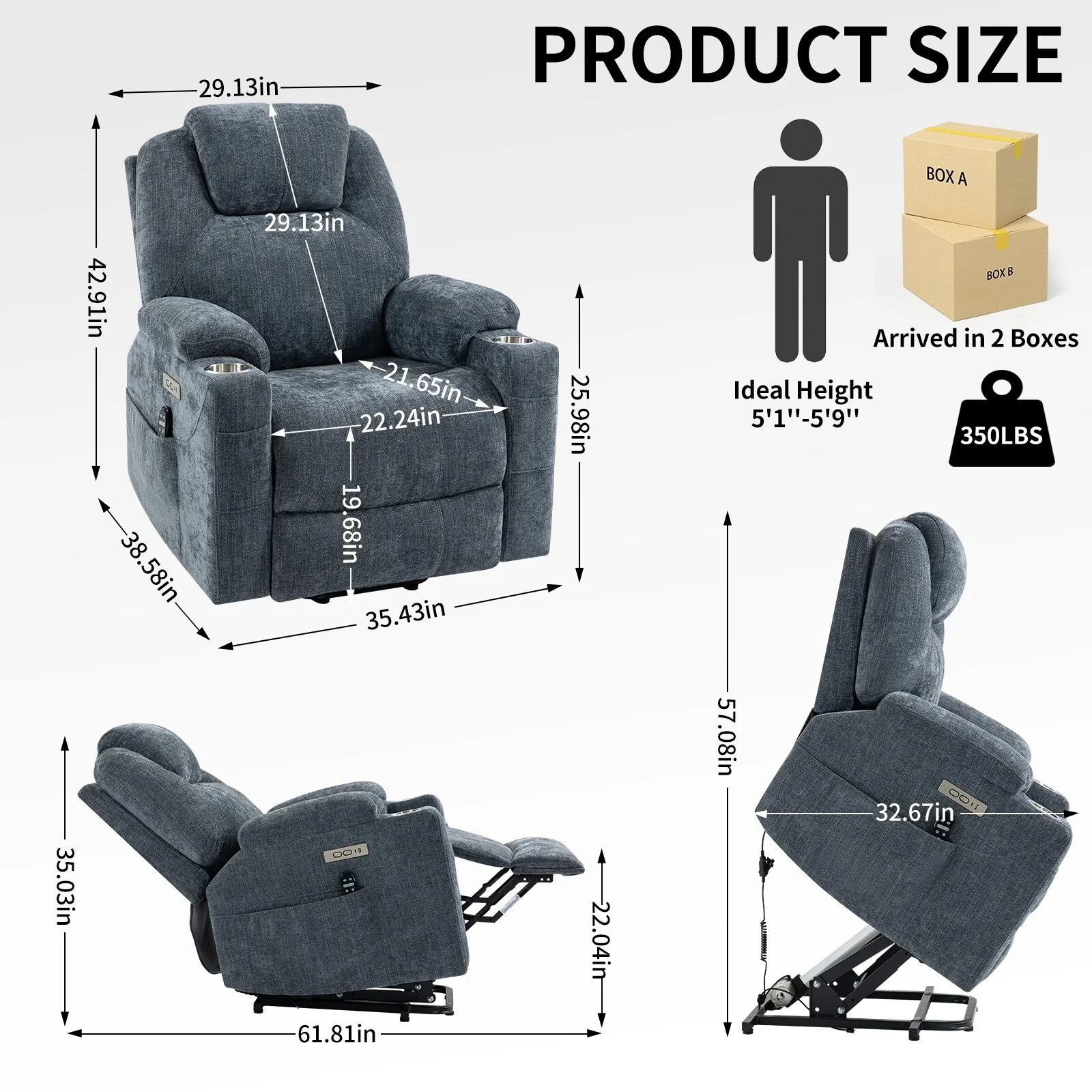 Power Lift Recliner Chair