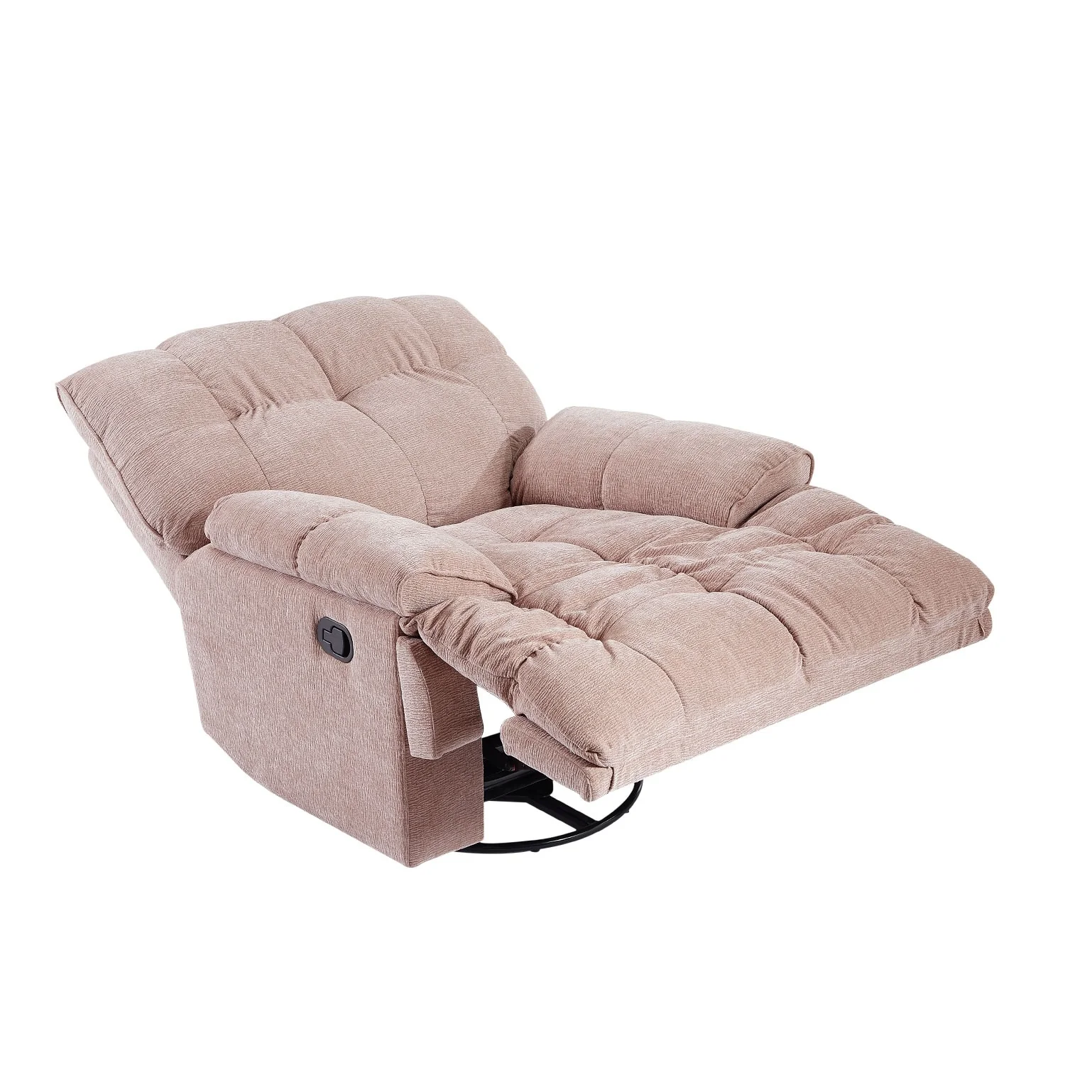 Modern Accent 360 Degree Swivel Armchair Functional Lounge Recline Chair Sofa