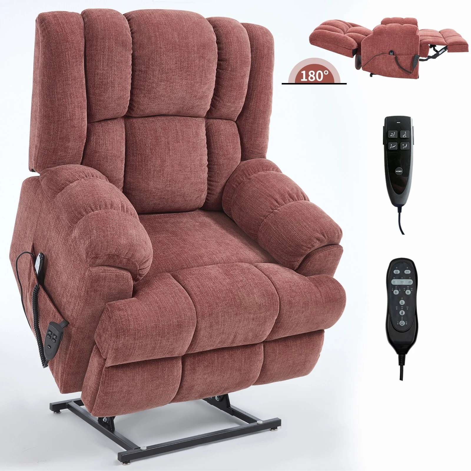 Electric Power Lift Recliners with Power-Remote