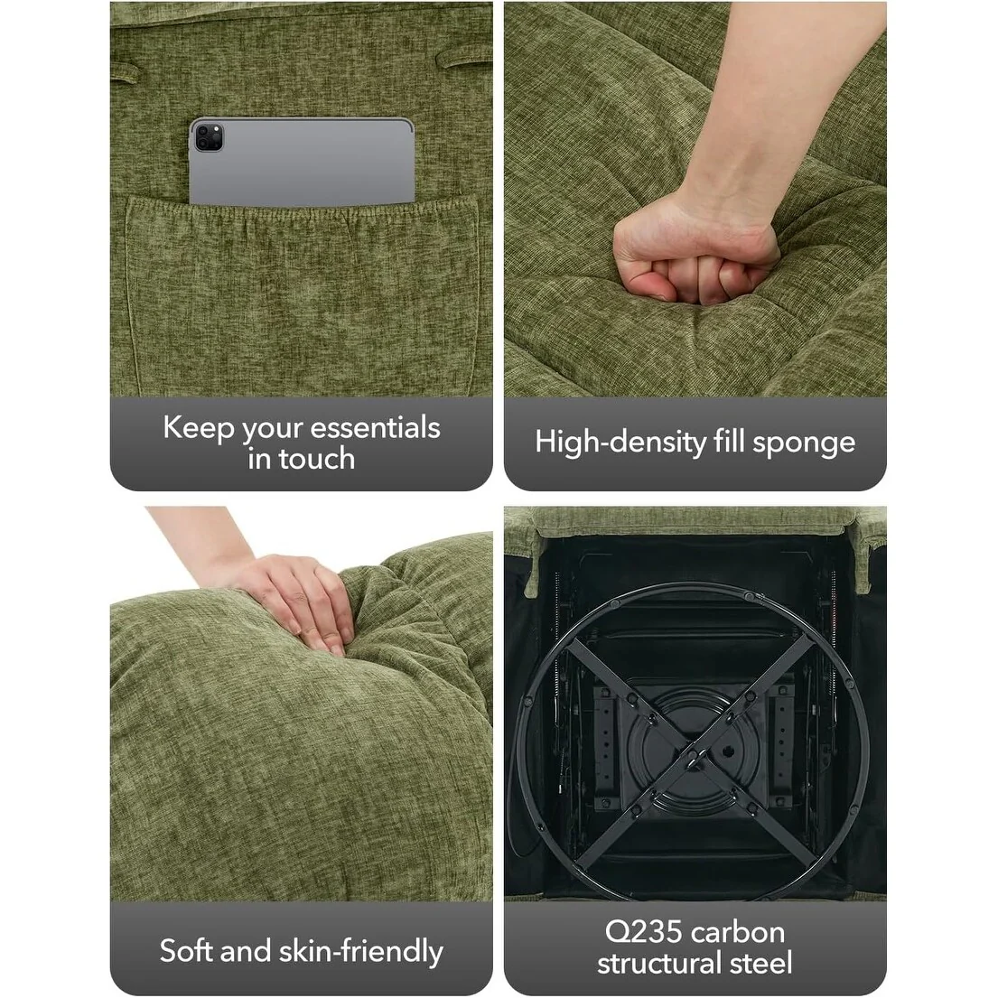 Rocking 360�� Swivel Rocker Chair