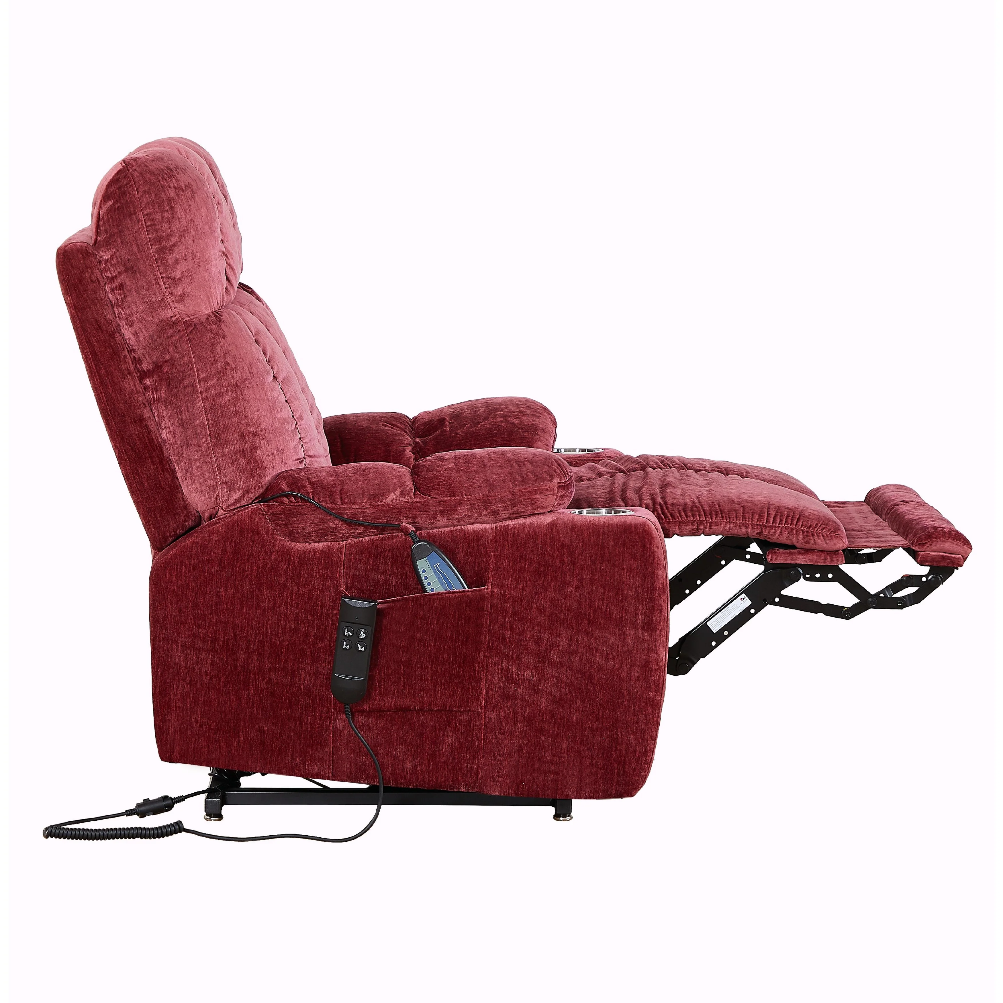 Infinite Position Lay Flat 180�� Recliner with Heat Massage