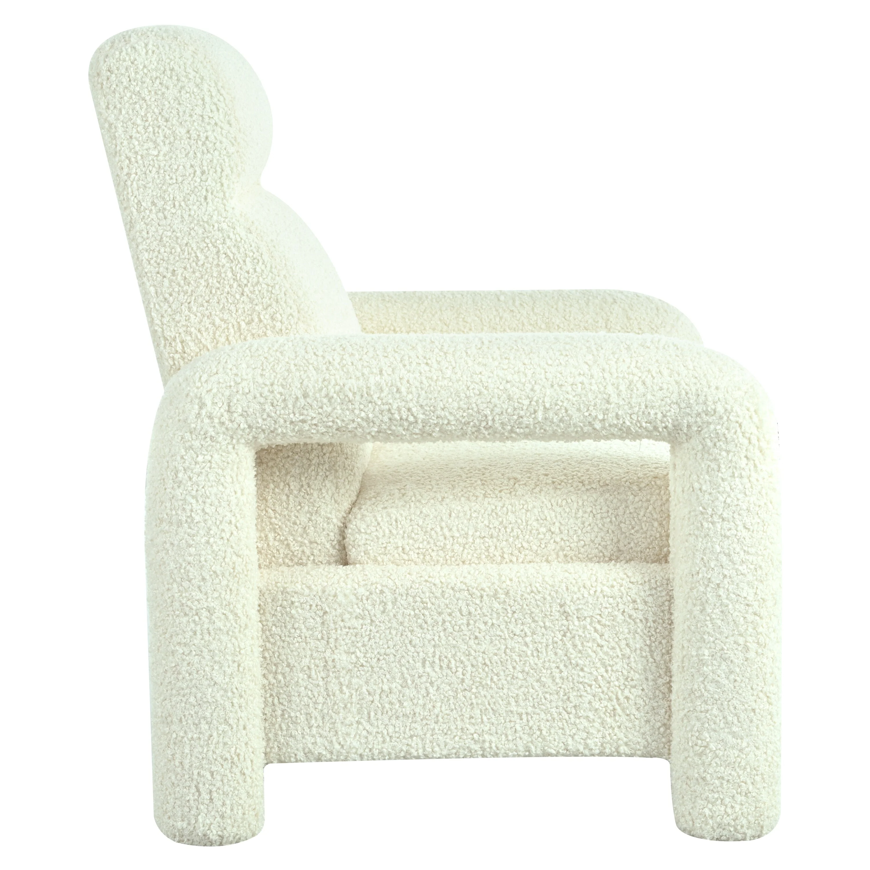 31.25 Push Back Recliner Armchair Upholstered