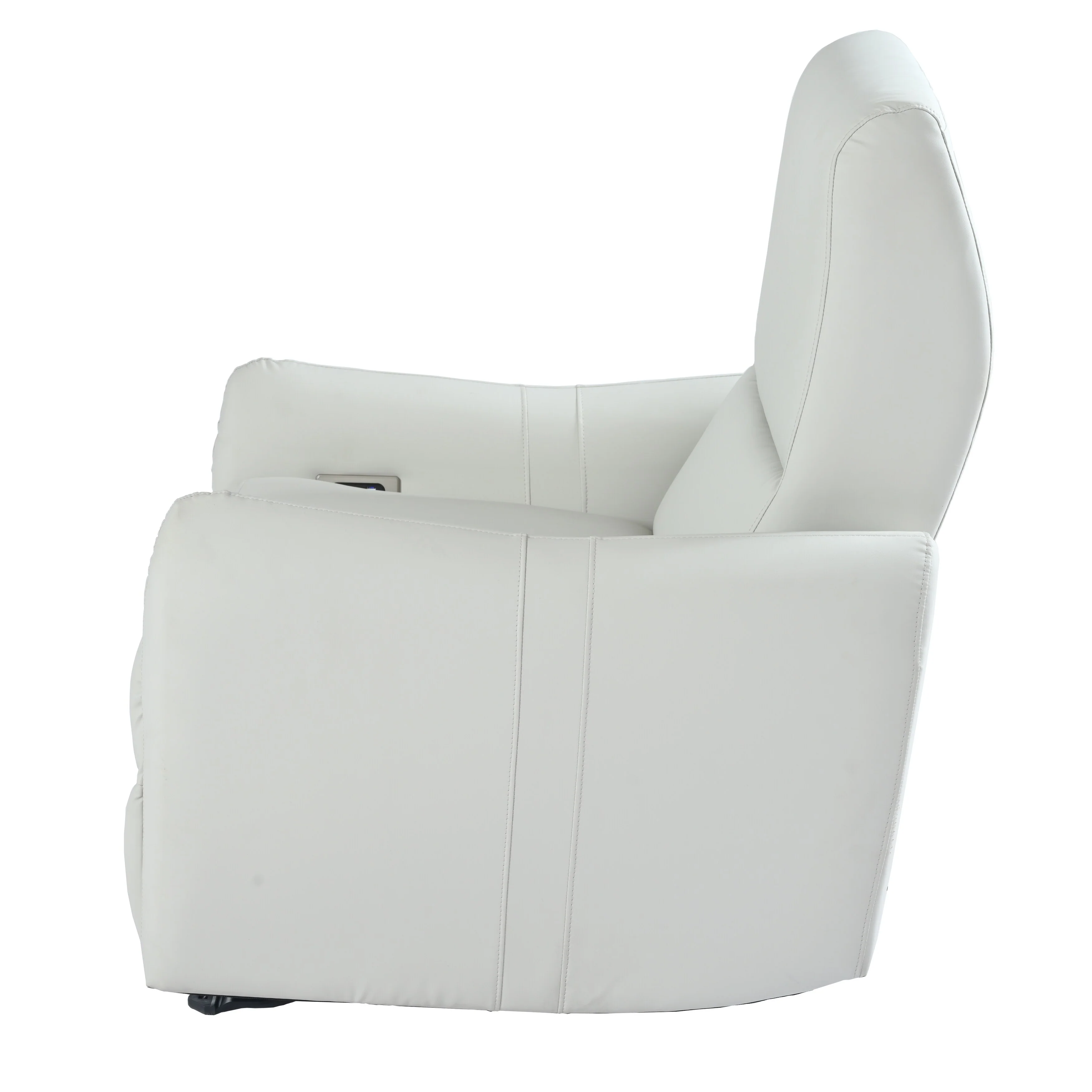 PU Leather Wall?Hugger Power Recliner Chair with USB?C & 330?lbs Capacity