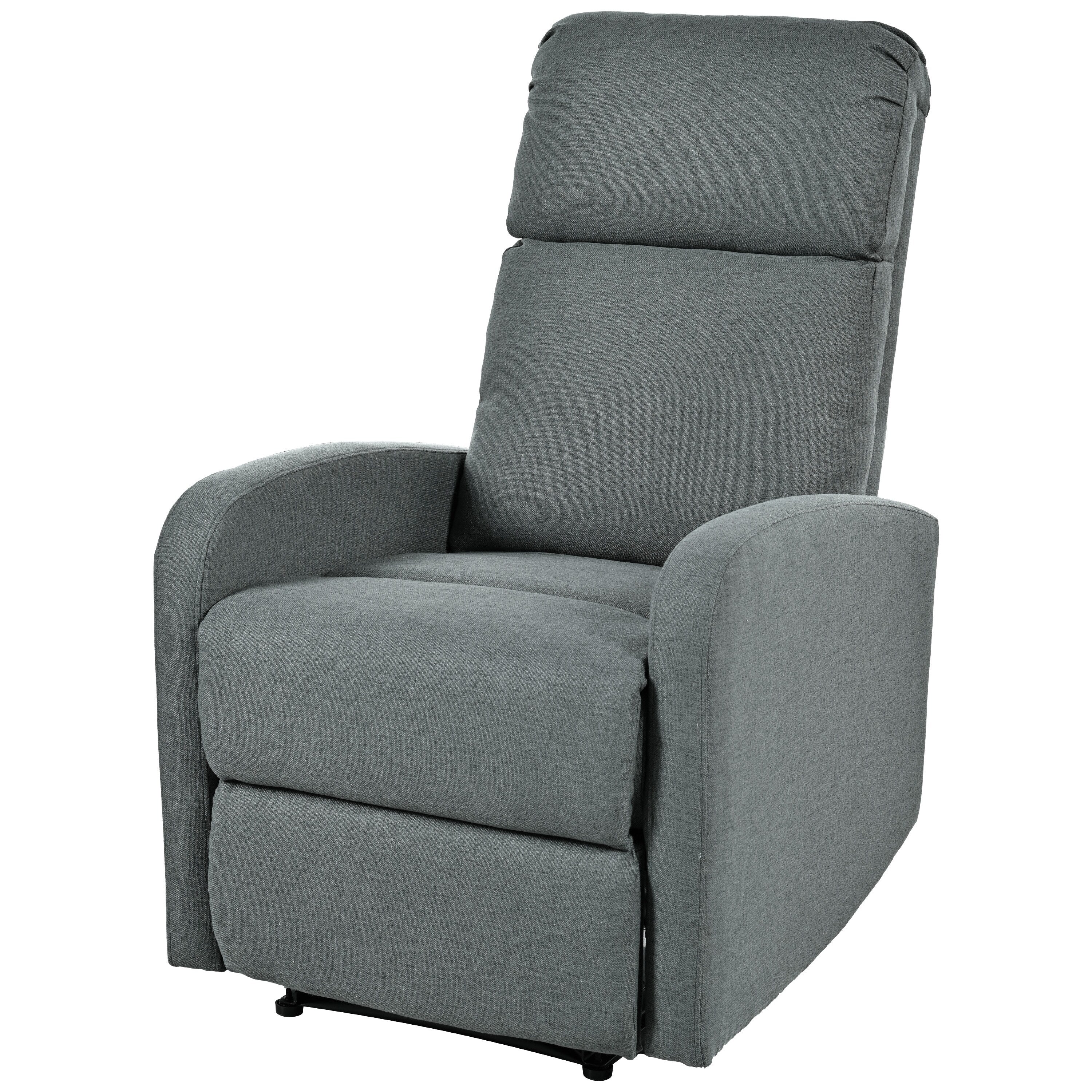 Home Theater Manual Recliner Chair with Adjustable Backrest