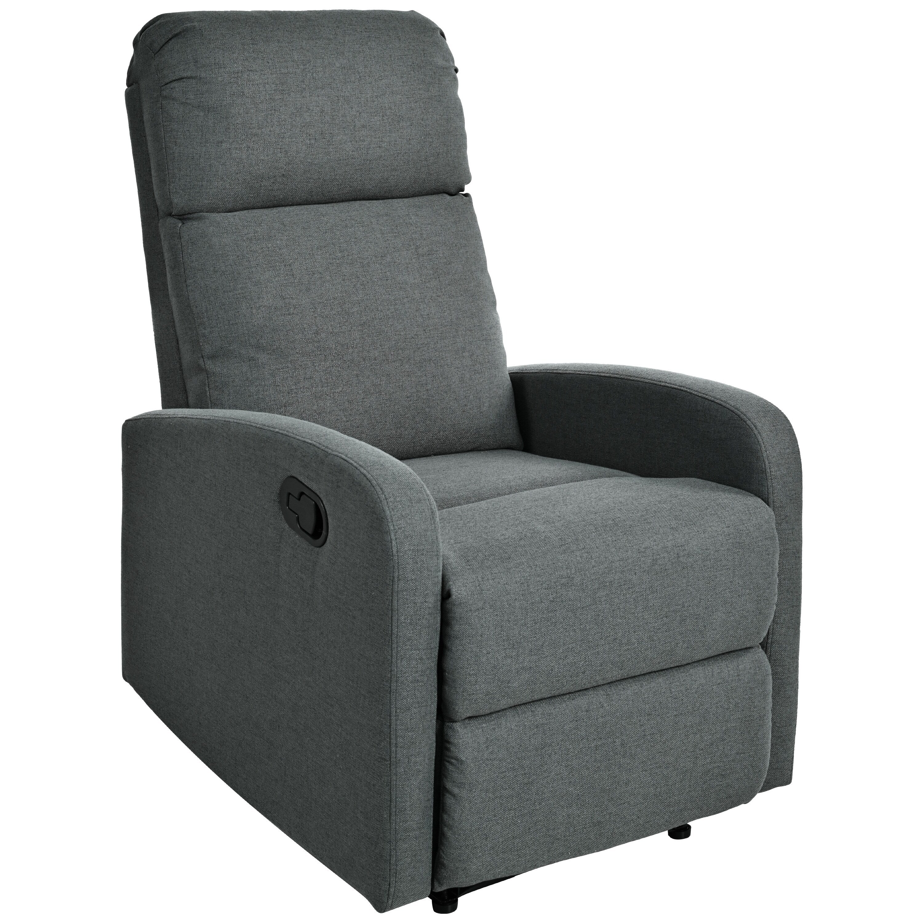 Home Theater Manual Recliner Chair with Adjustable Backrest
