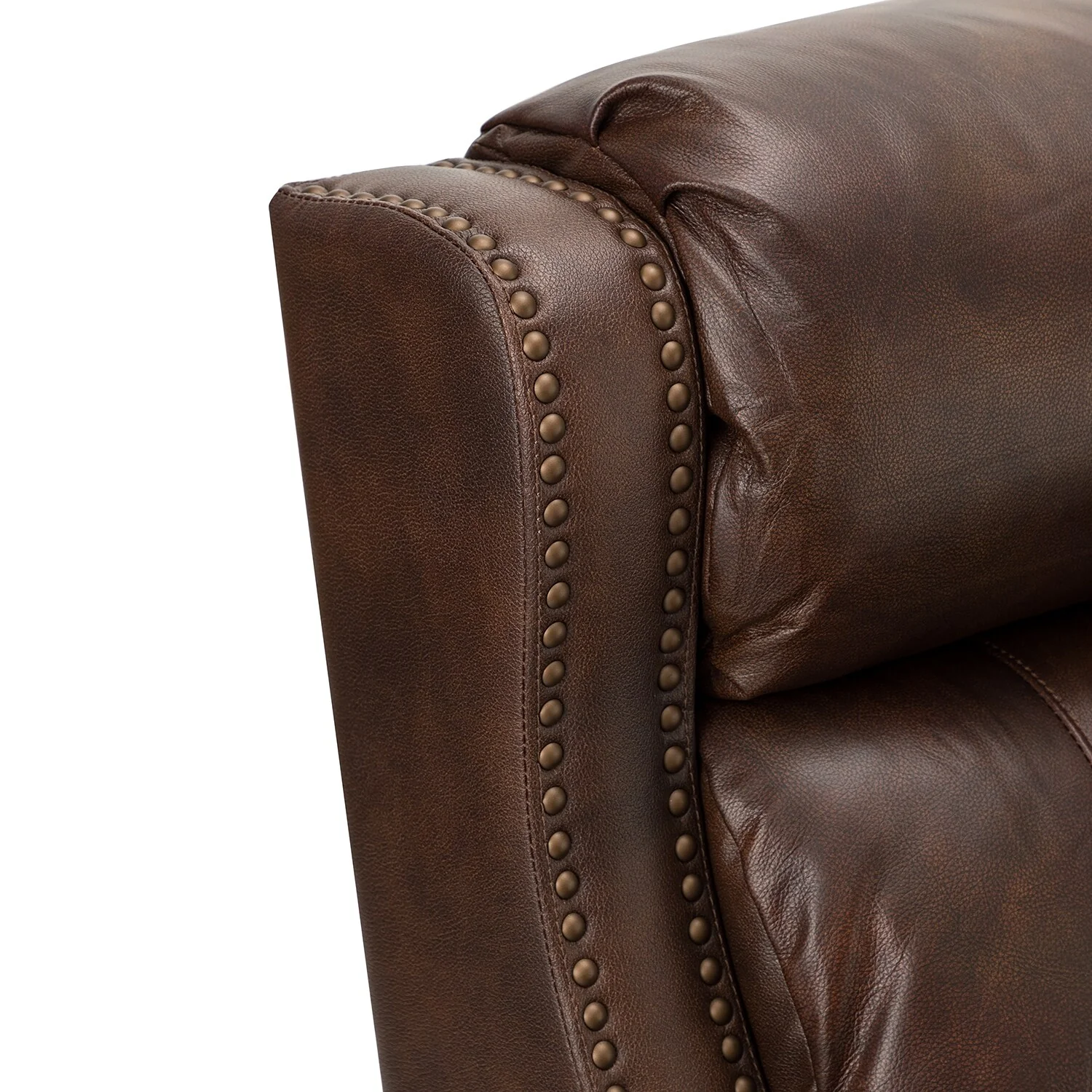 Felisa 32.48 Wide Genuine Leather Manual Recline Set of 2