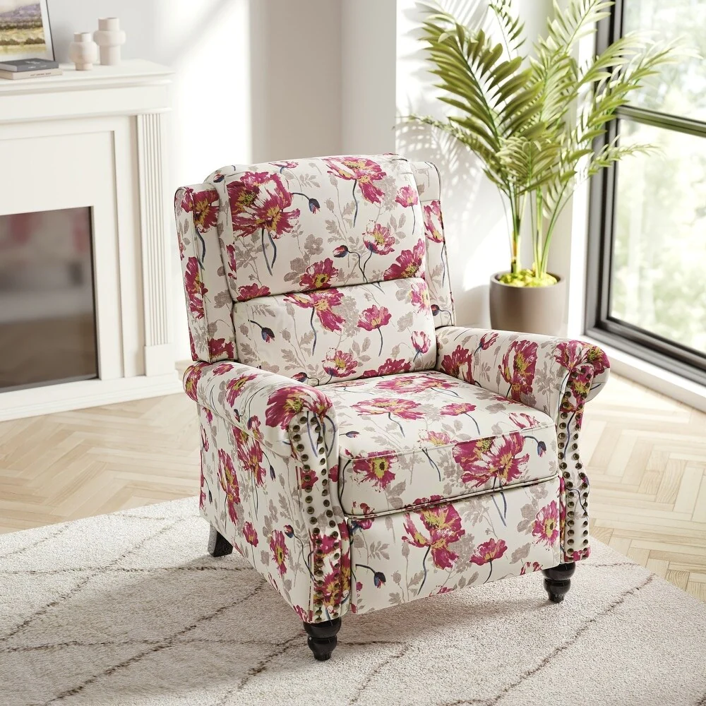 Modern Padded Seat Recliner Chair with PU Leather