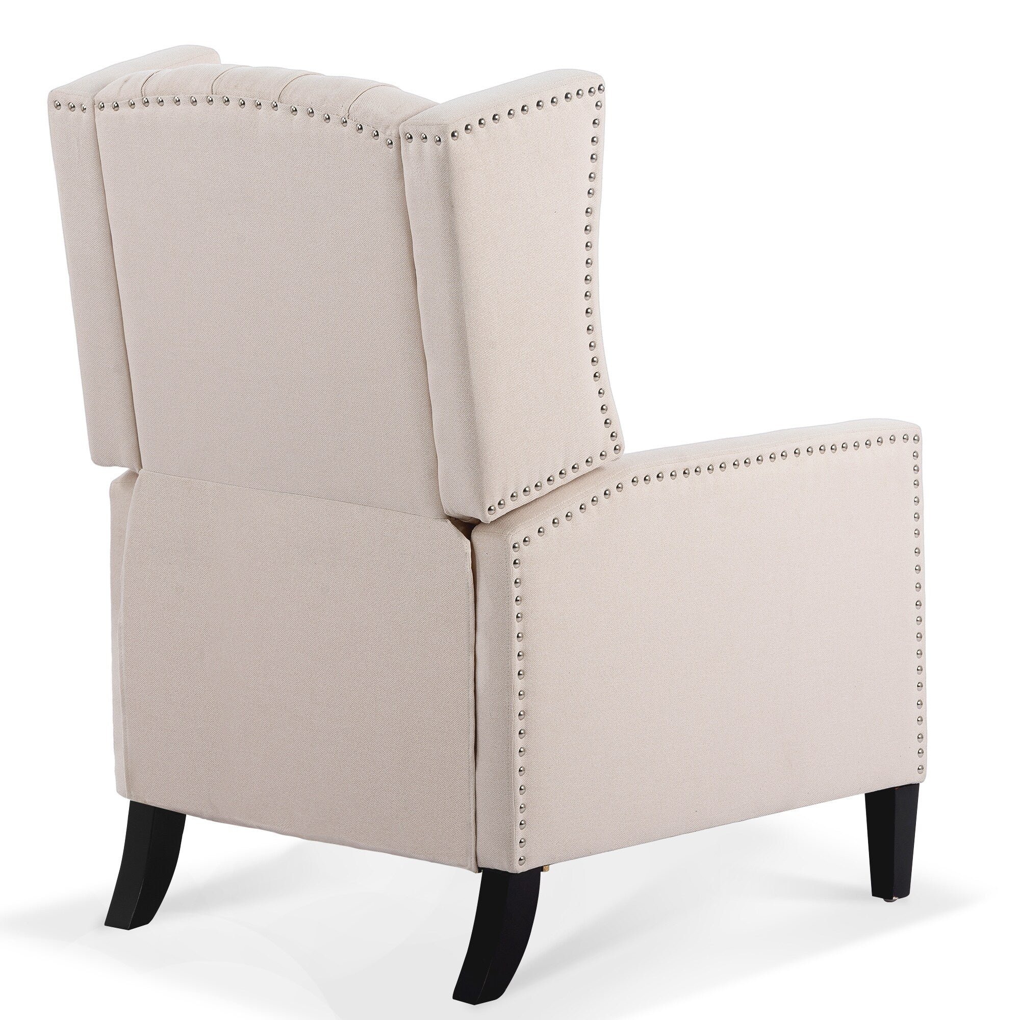 Wide Manual Wing Chair Recliner - 34.45 x 27.16 x 40.55