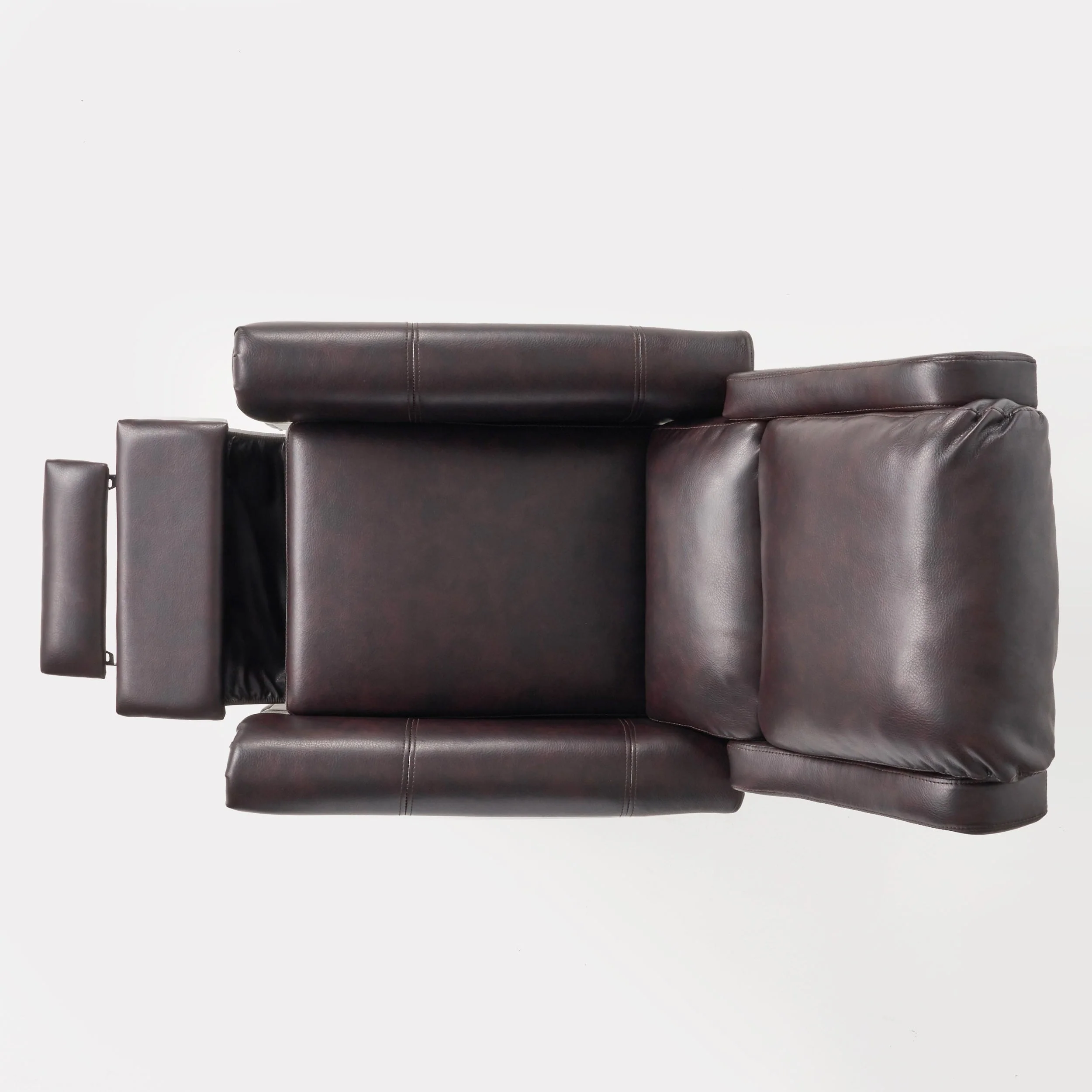 Haddan PU Leather Recliner Club Chair by Christopher Knight Home