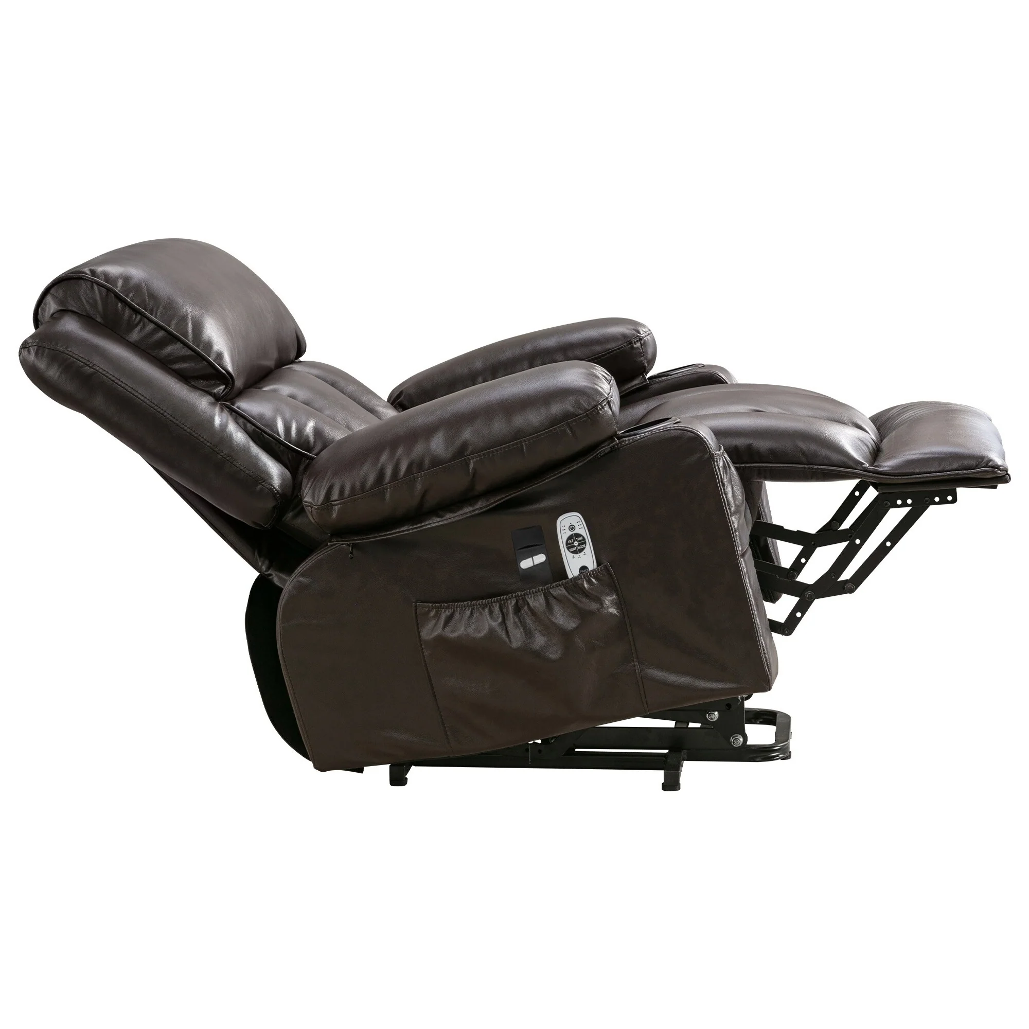 Large Power Lift Recliner Chair with Heat & 8?Point Massage